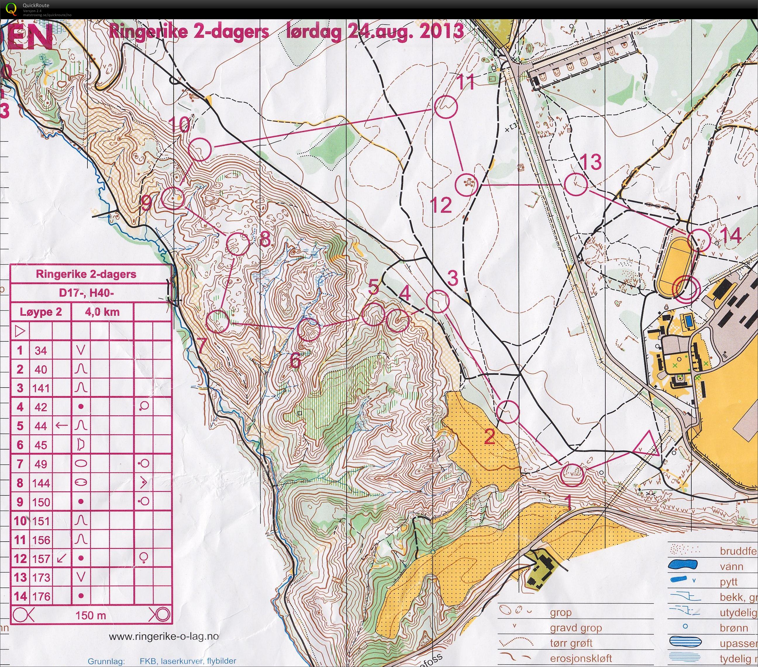 Ringerike 2-Dagers Dag 1 - H40 (24/08/2013)