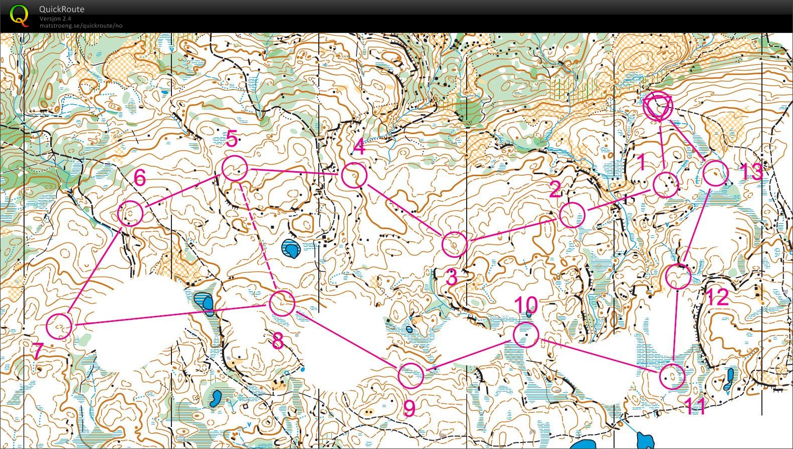 Kompass/Kurvetrening Skimten (2013-08-29)