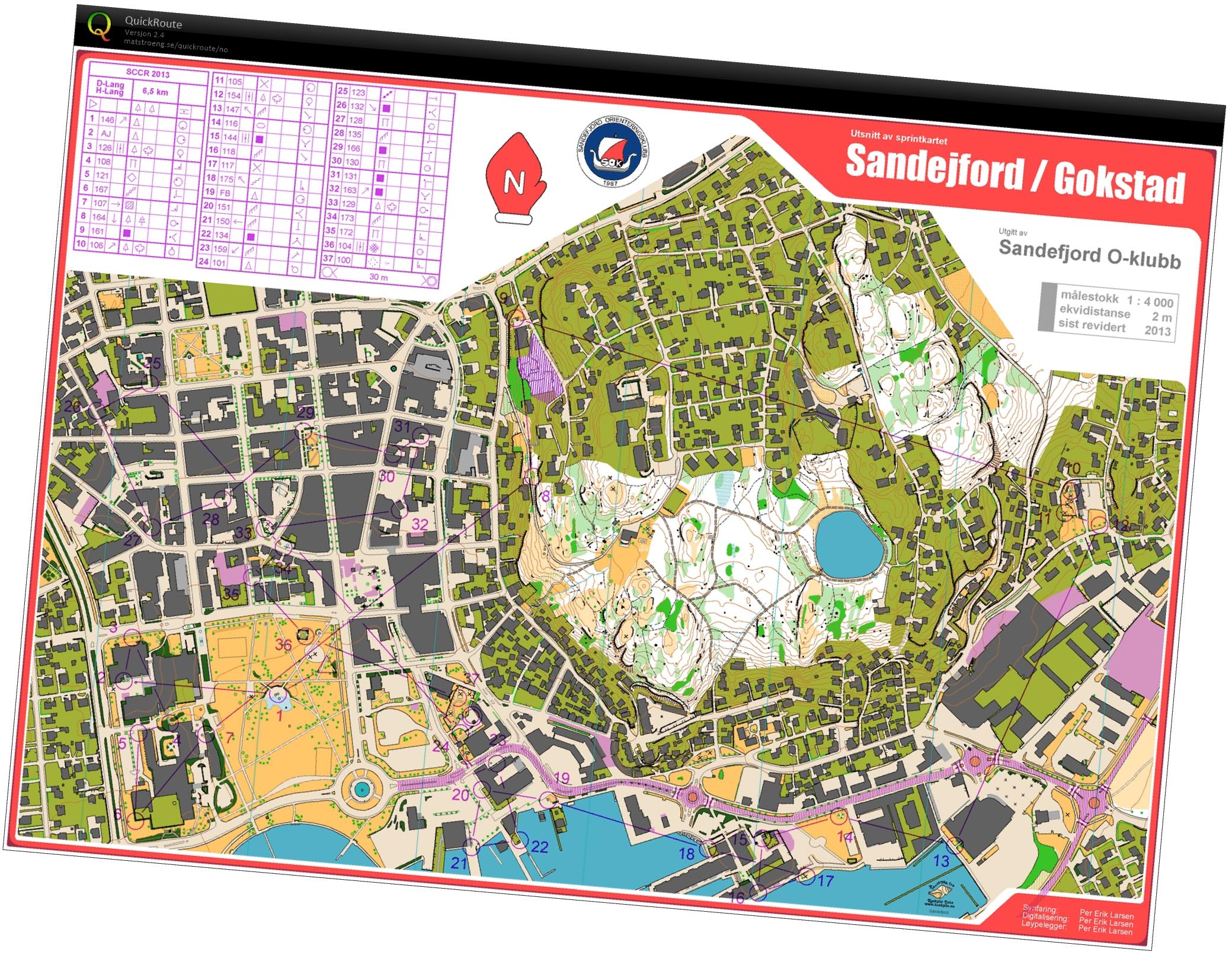 Sandefjord City Race (2013-12-17)