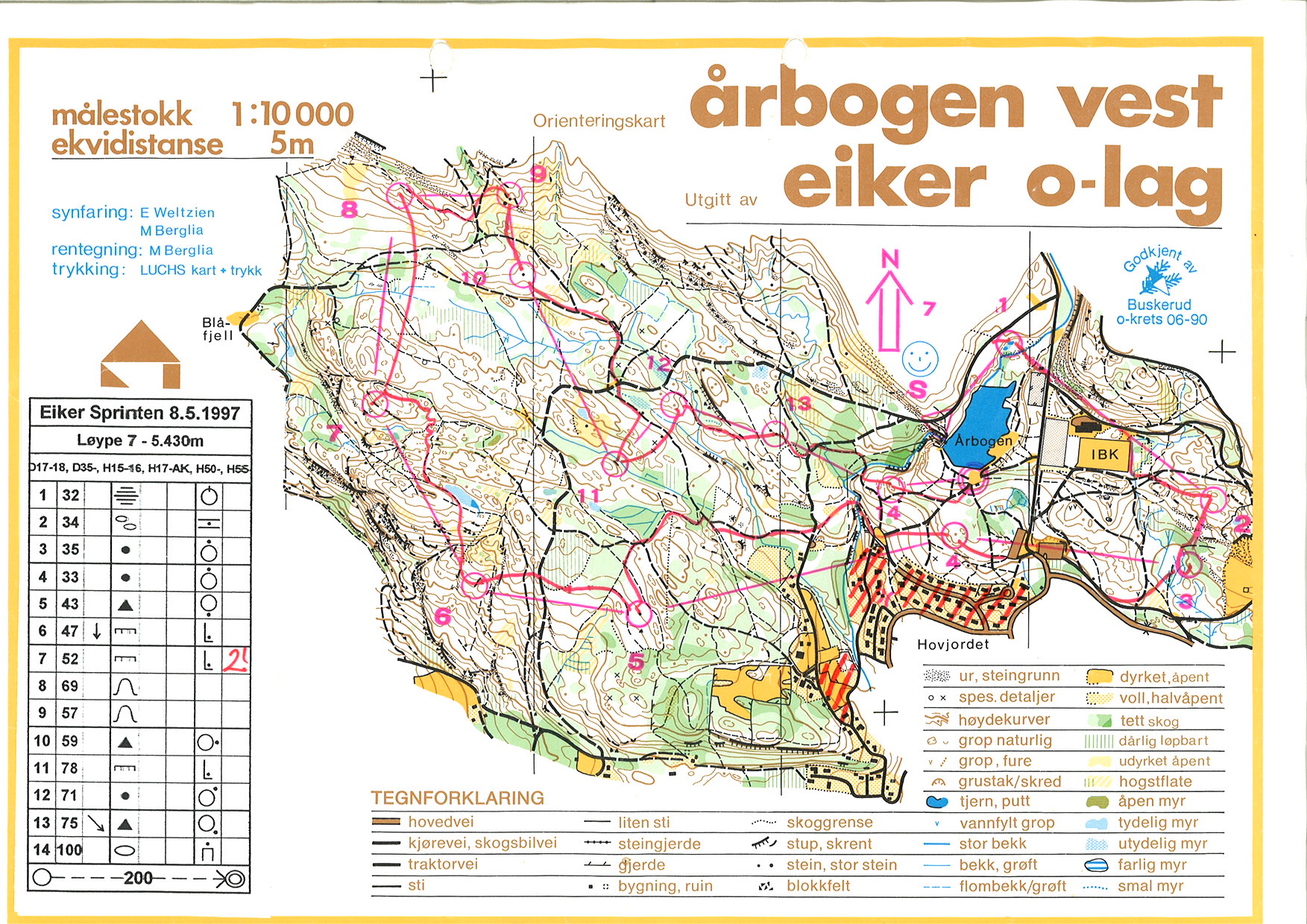 Eiker-sprinten (08.05.1997)