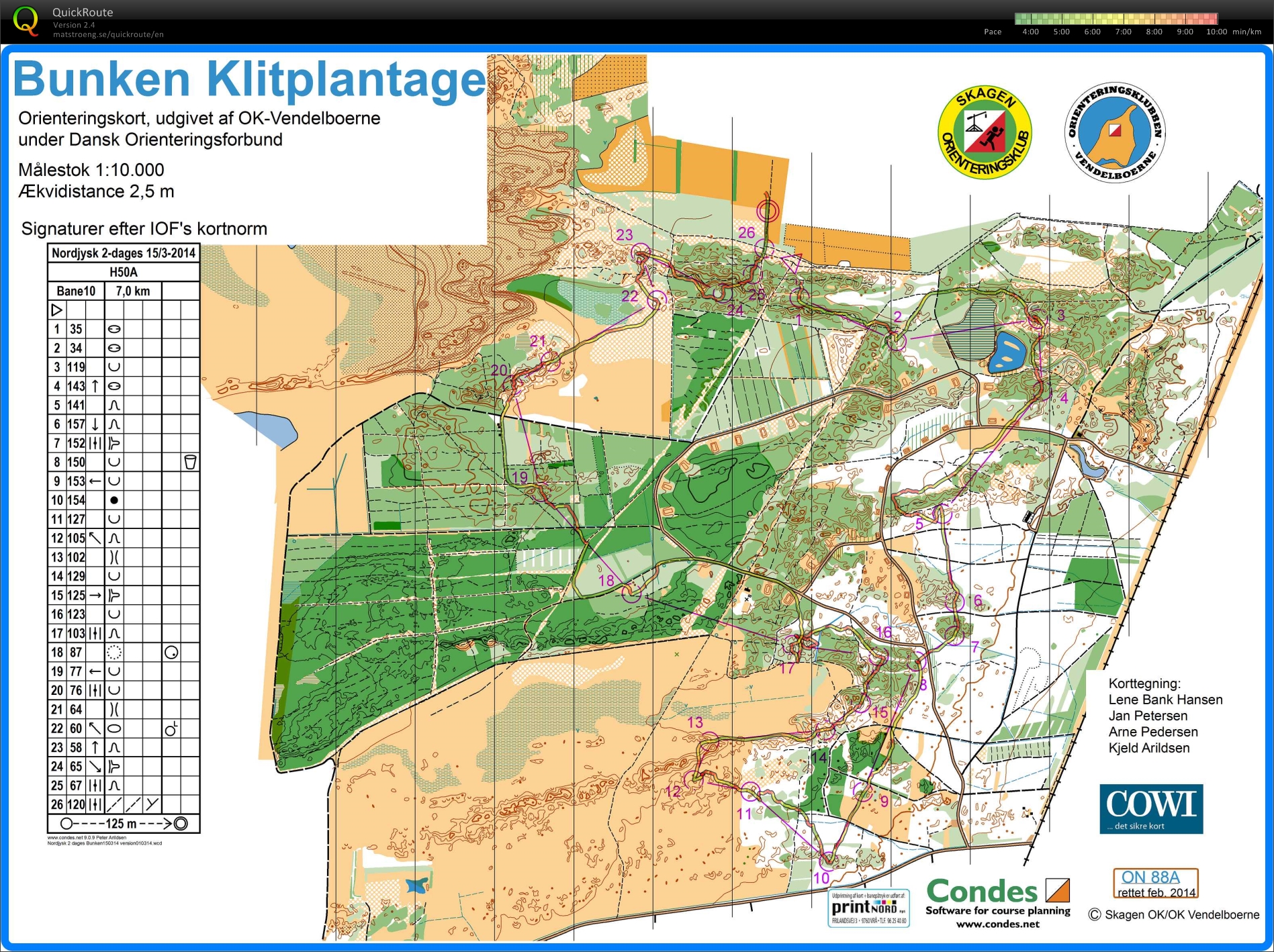 Nordjysk 2-dages - Lørdag - H50A (2014-03-15)