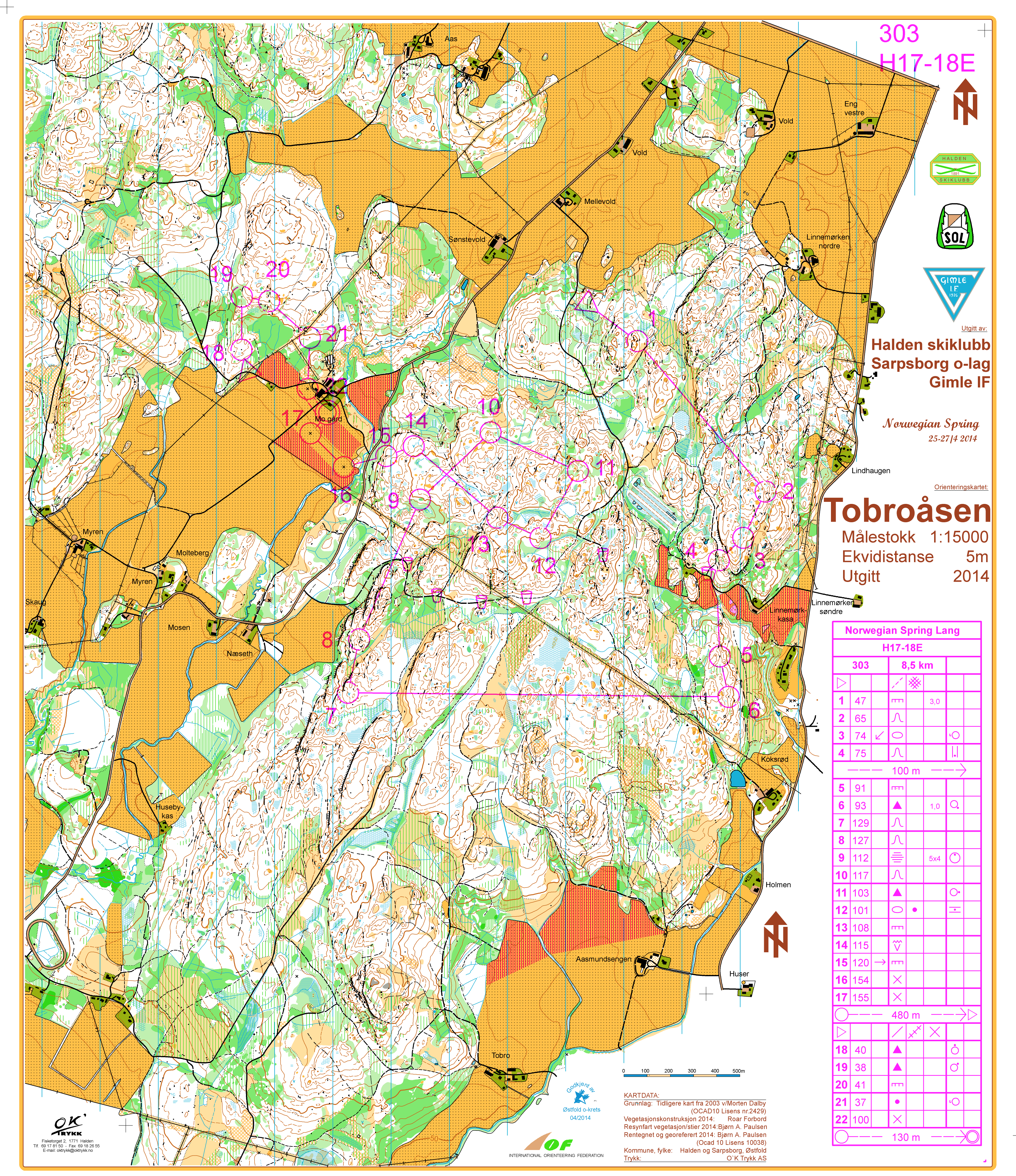 Norwegian Spring Lang (Solrenningen) (27.04.2014)