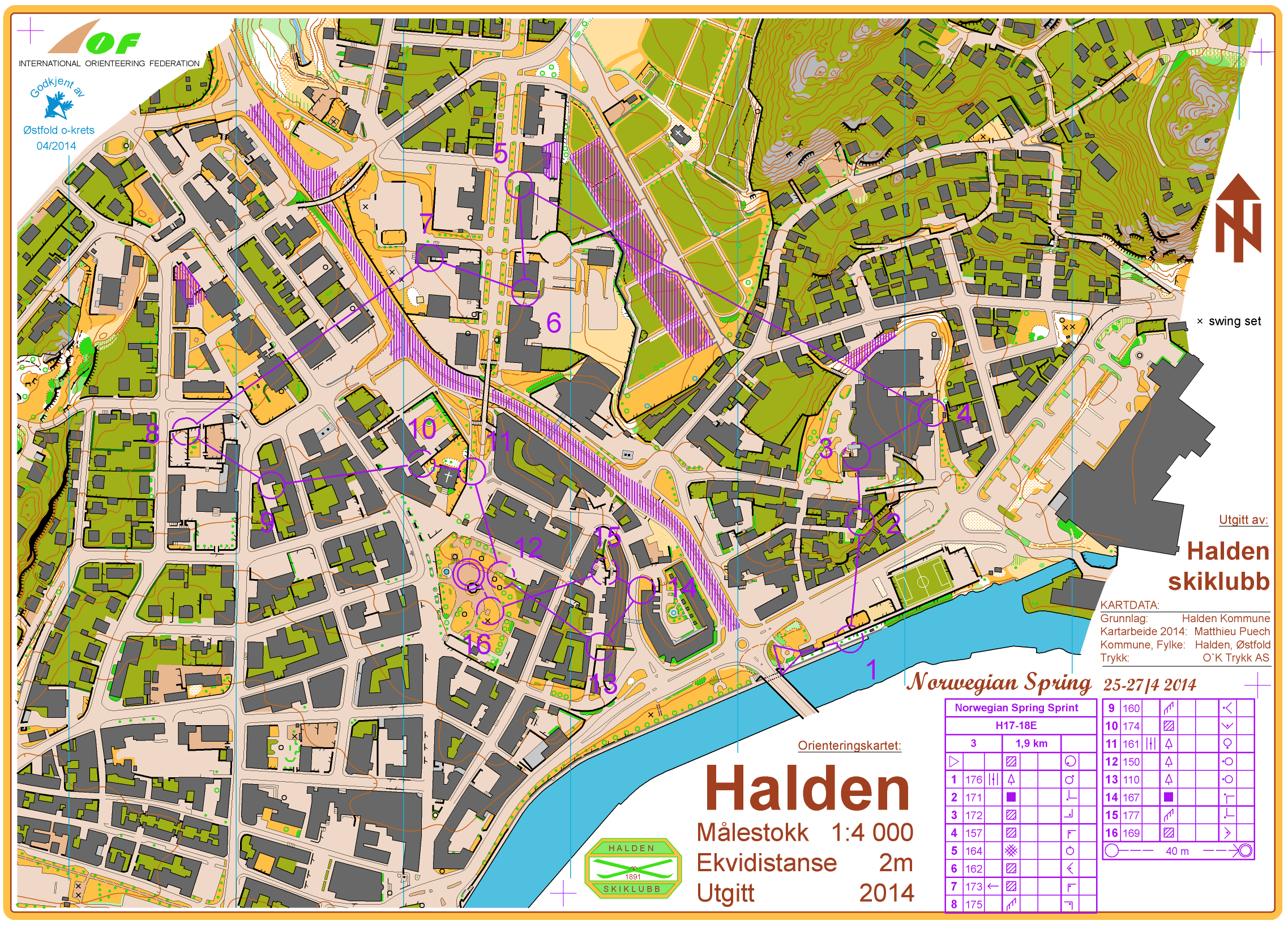 Norwegian Spring Sprint (Vårsprinten) (25/04/2014)