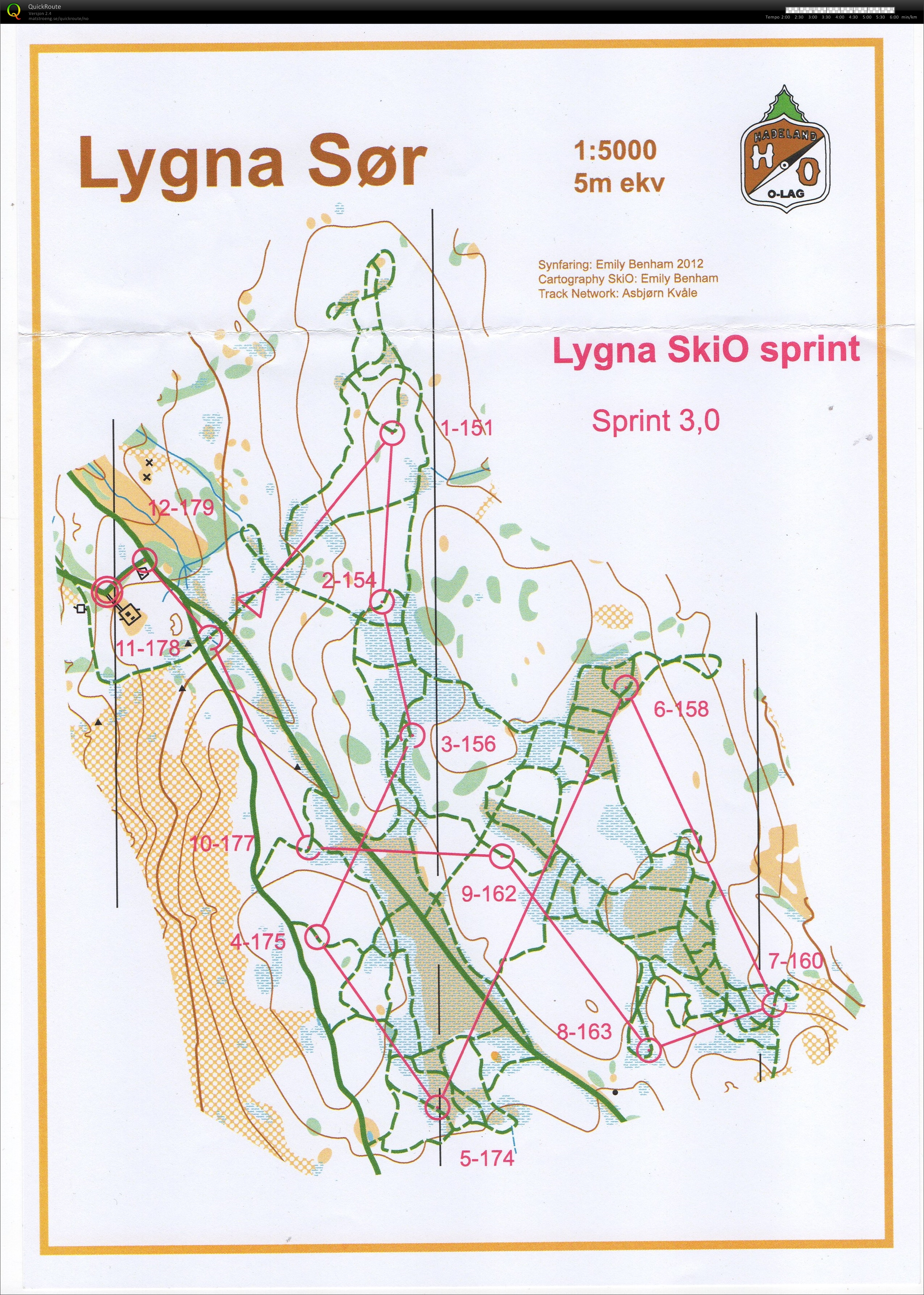 Lygna ski-o sprint (03.01.2015)