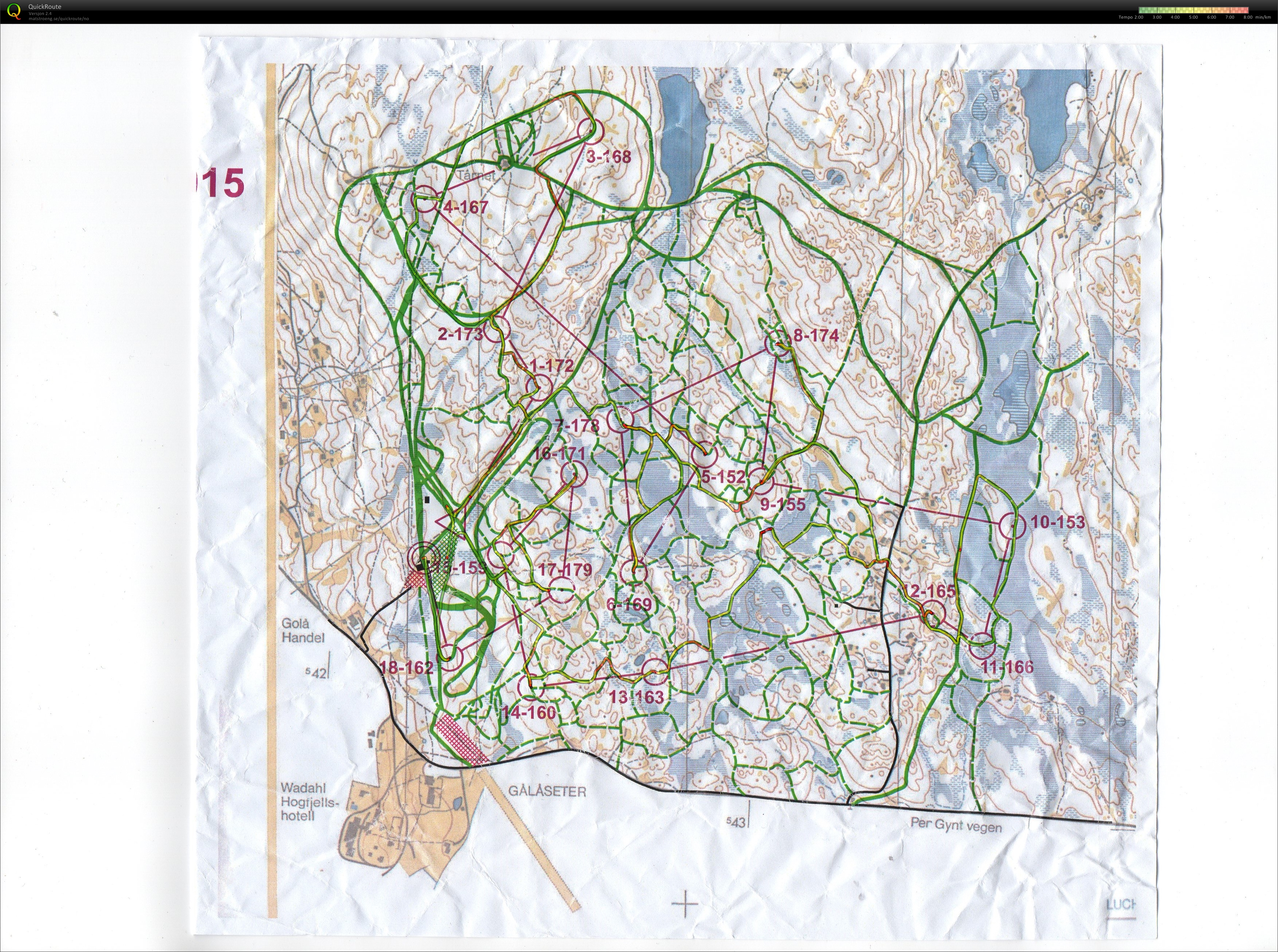 NM-stafett ski-o (11/01/2015)