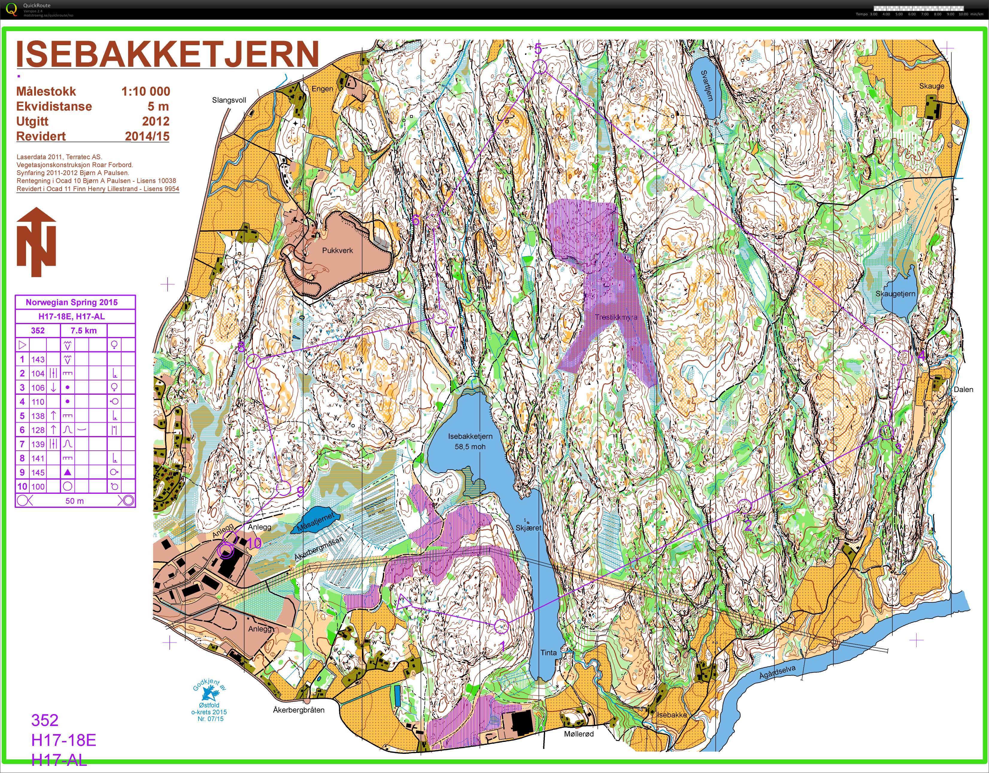 Norwegian Spring Solrenningen (19.04.2015)