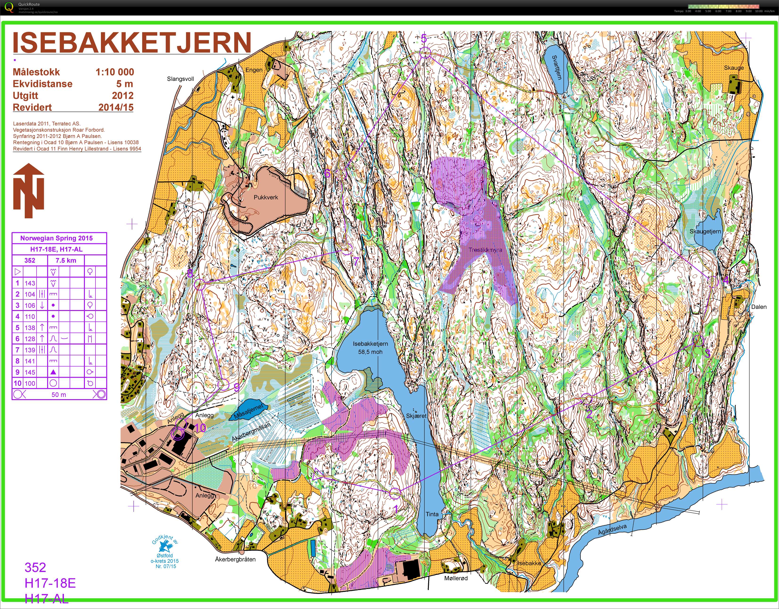 Norwegian Spring Solrenningen (2015-04-19)