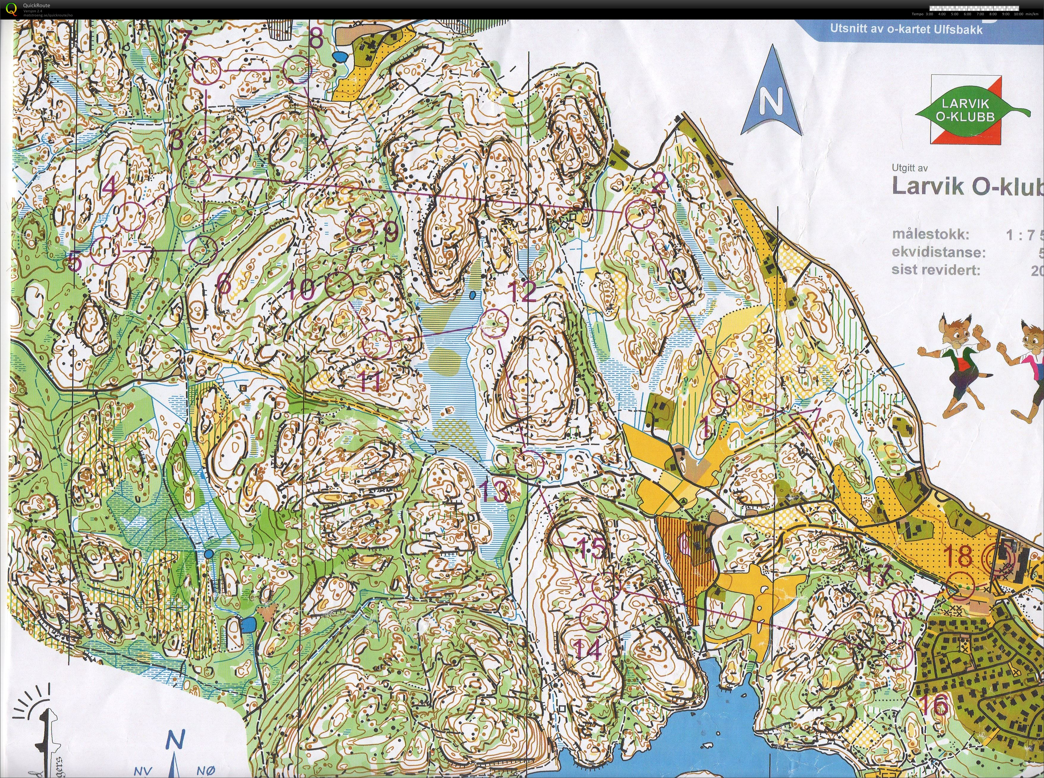 Vestfold 2-dagers lørdag (11-04-2015)