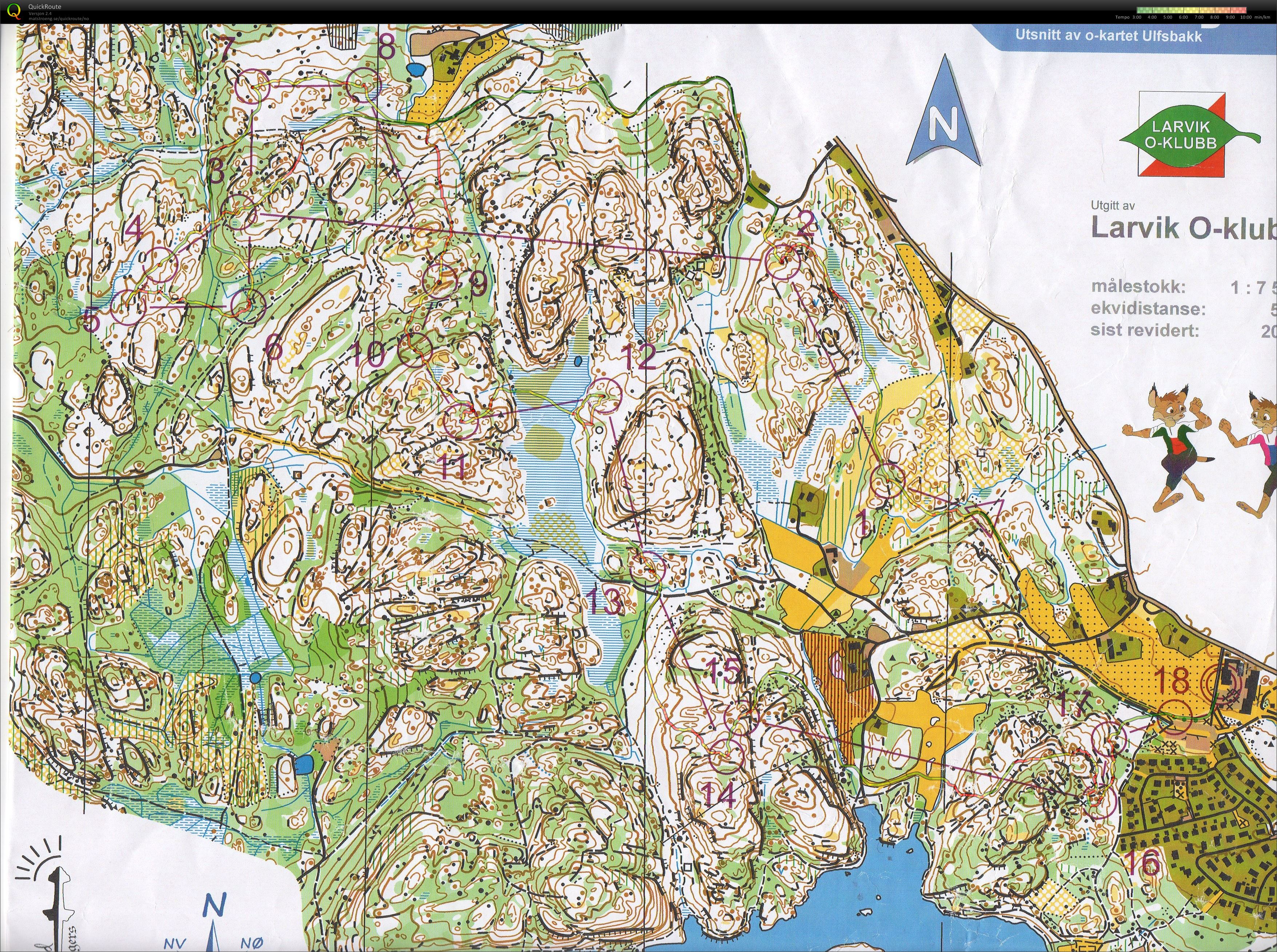 Vestfold 2-dagers lørdag (11-04-2015)