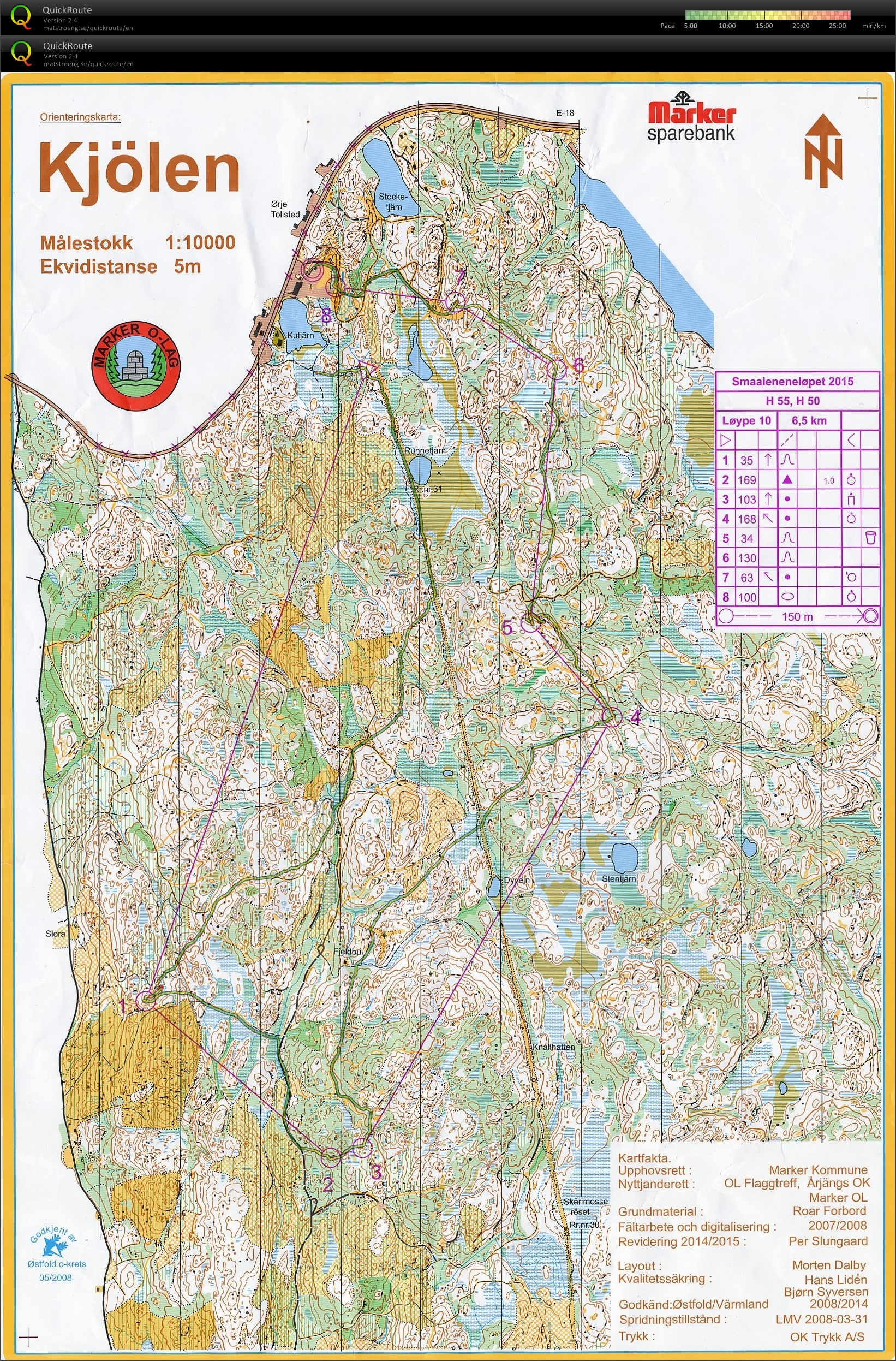 Smaaleneneløpet H50 (26/04/2015)