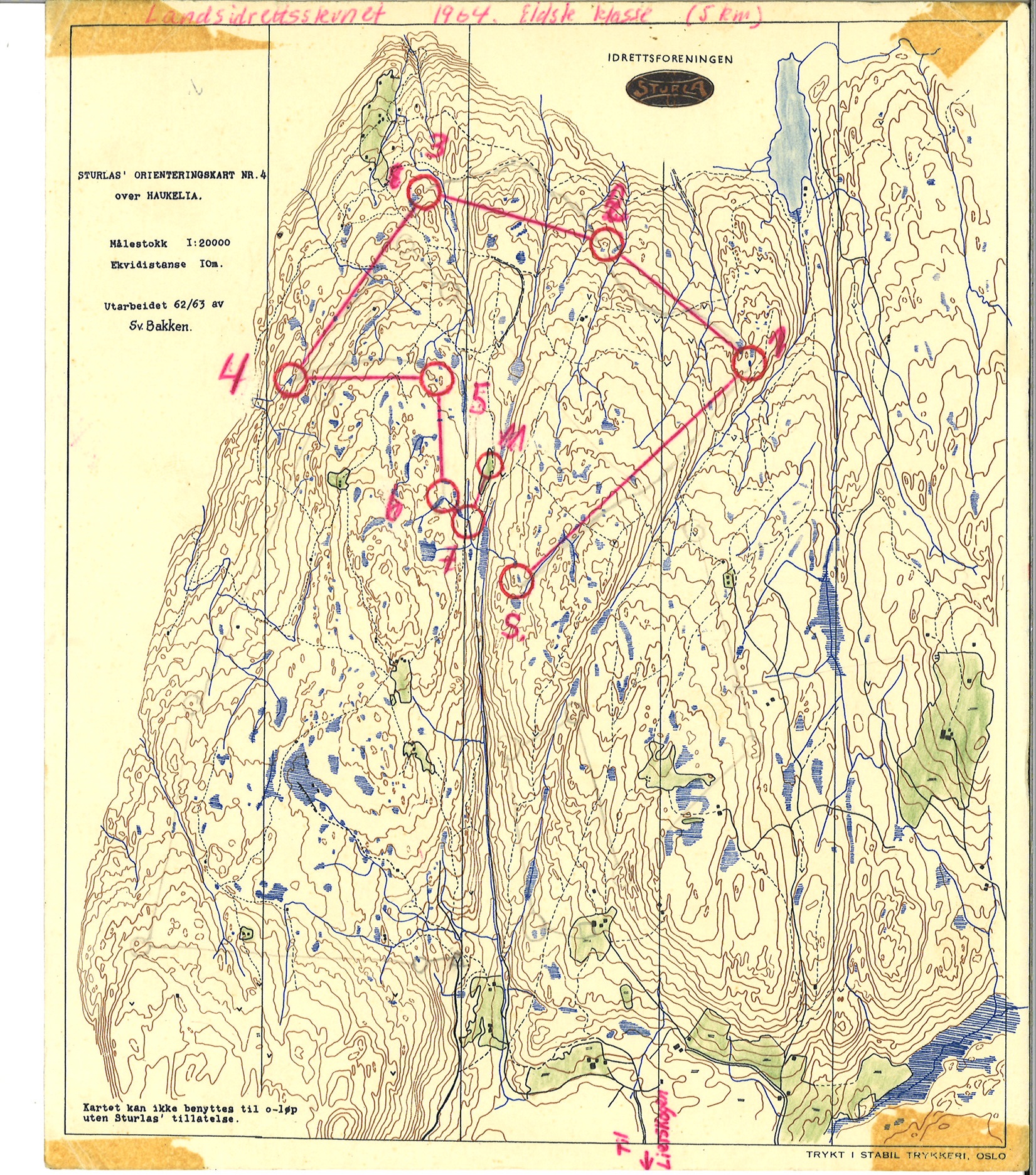 Landsidrettsstevnet  (01/06/1964)