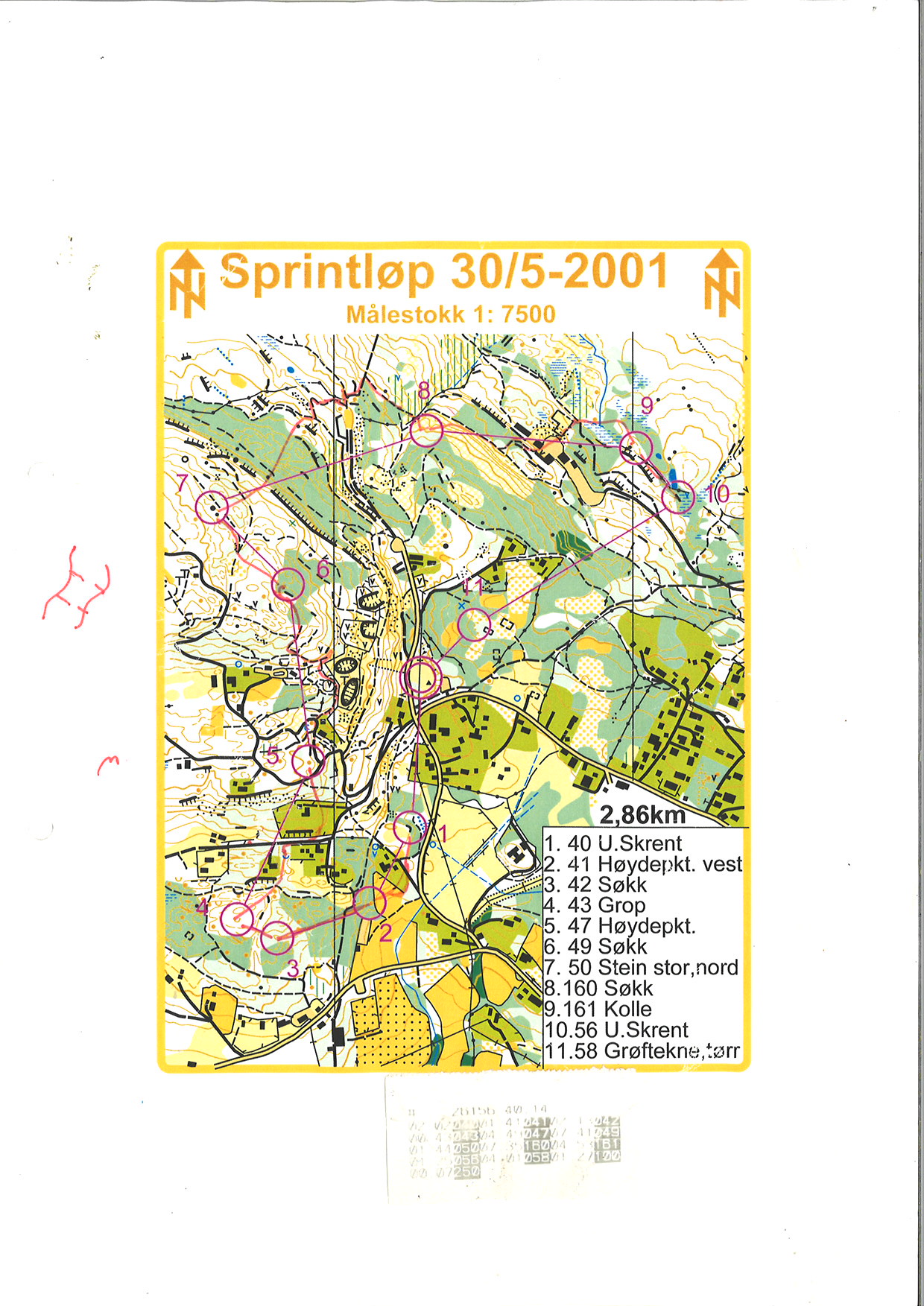 Sprintløp (2001-05-30)