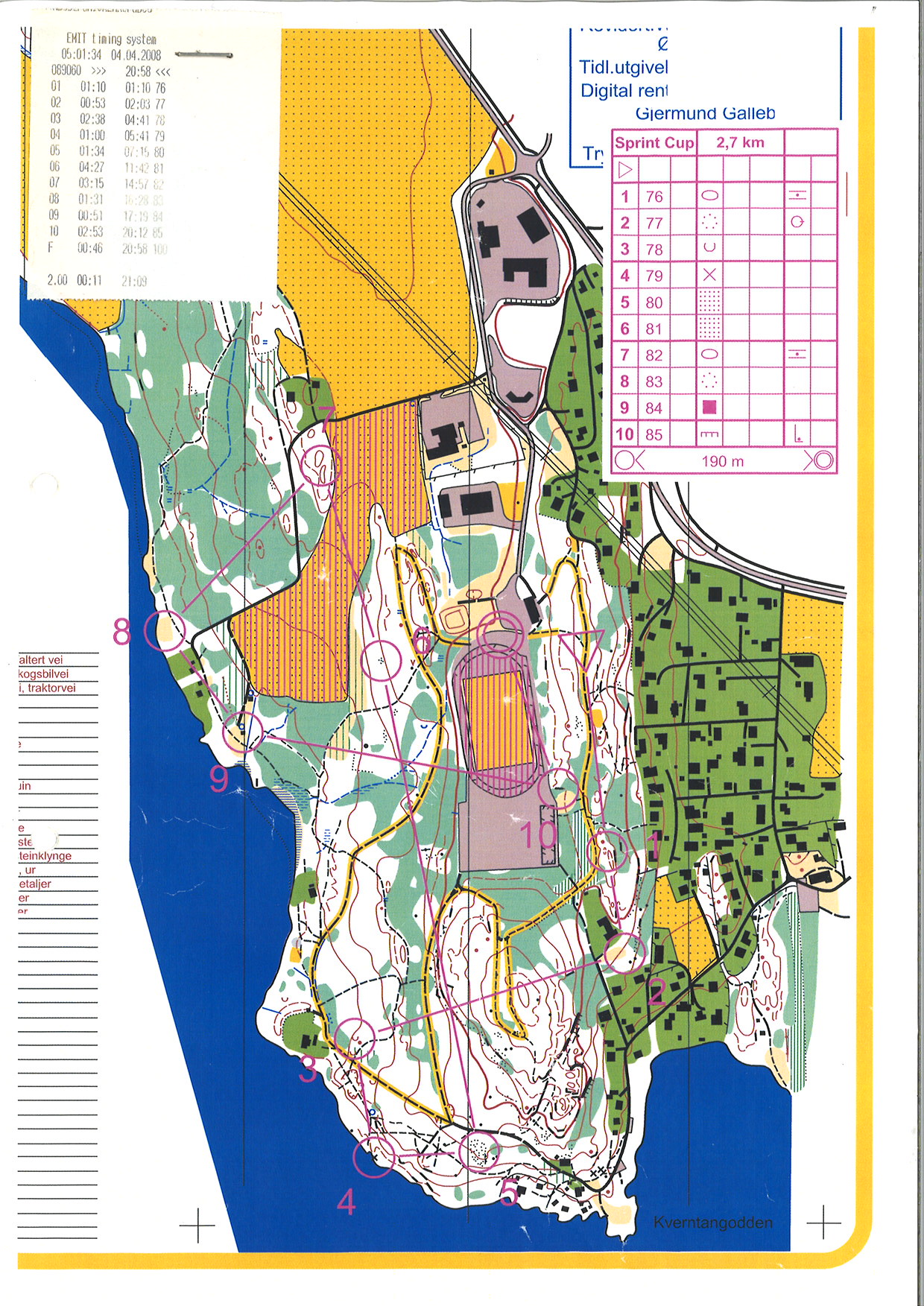 Drammen Sprint Cup (2008-04-04)