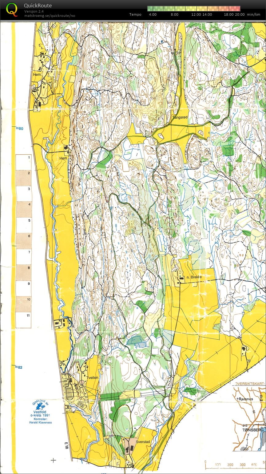Befarer skiløypene i Brekkeskogen (2016-01-22)