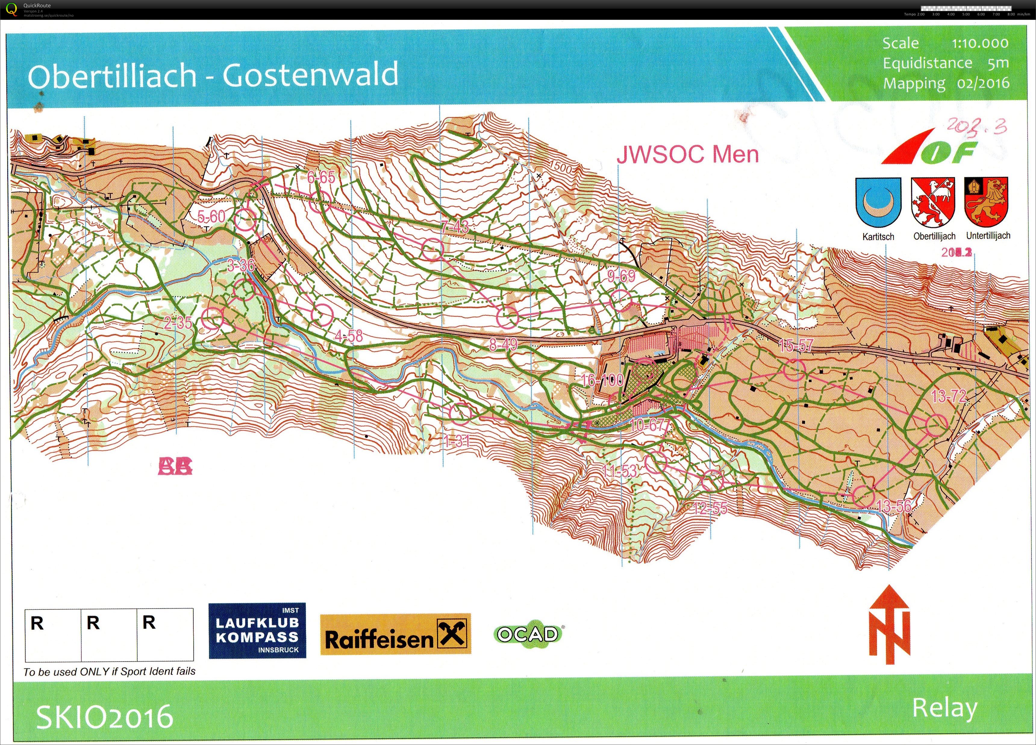 JWSOC Relay (05/03/2016)