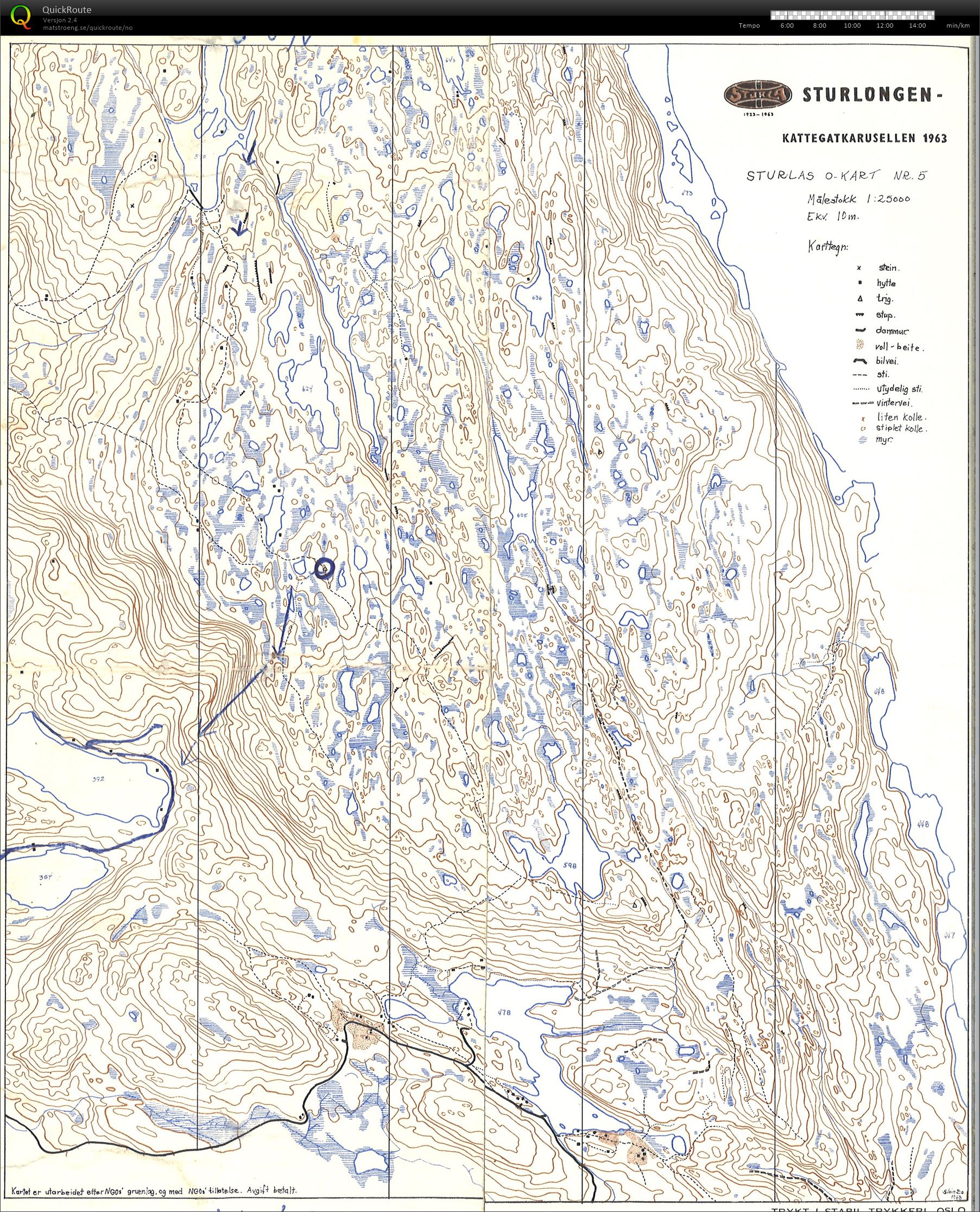 Snøpuls på Hovlandsfjell (2016-05-07)