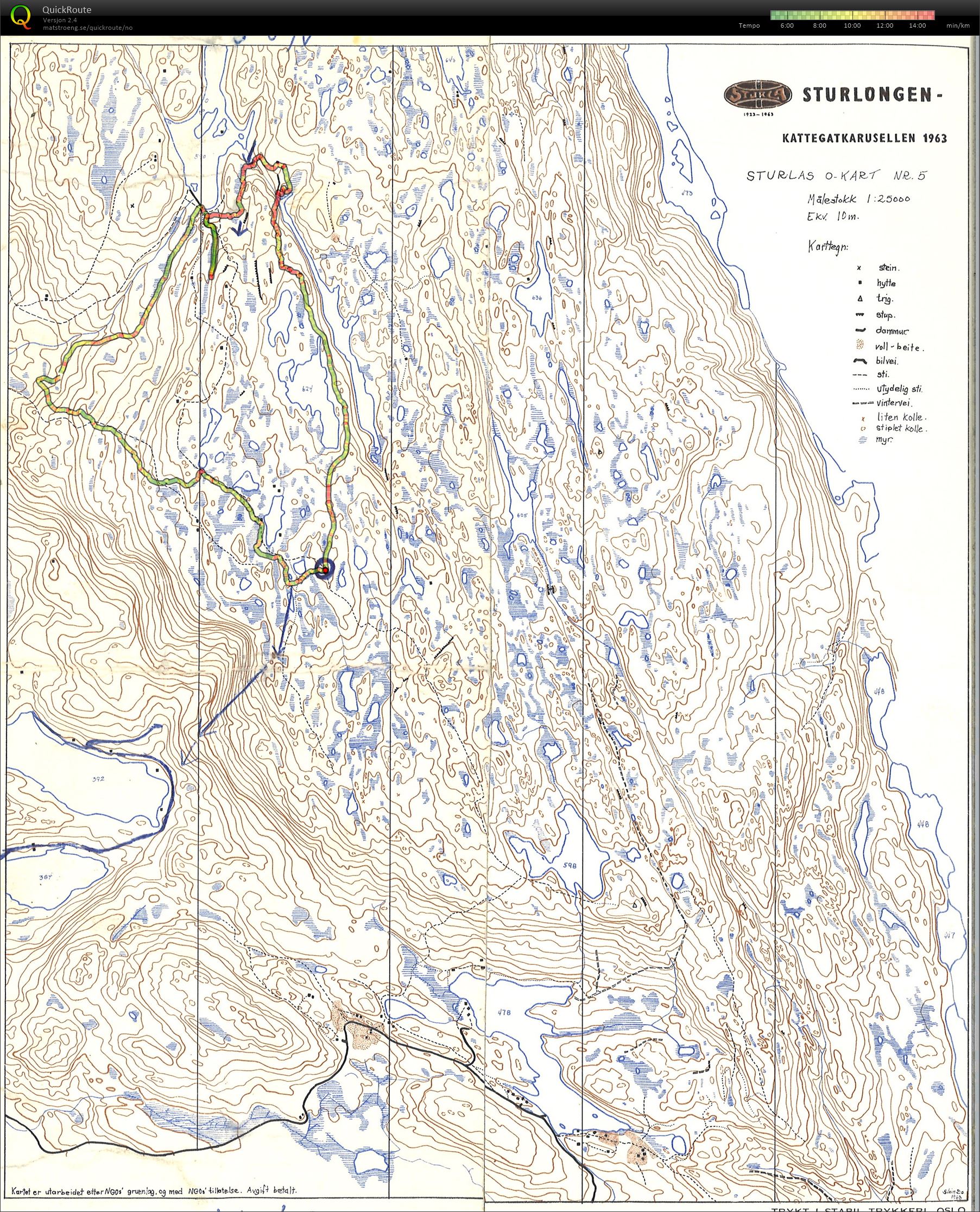 Snøpuls på Hovlandsfjell (2016-05-07)