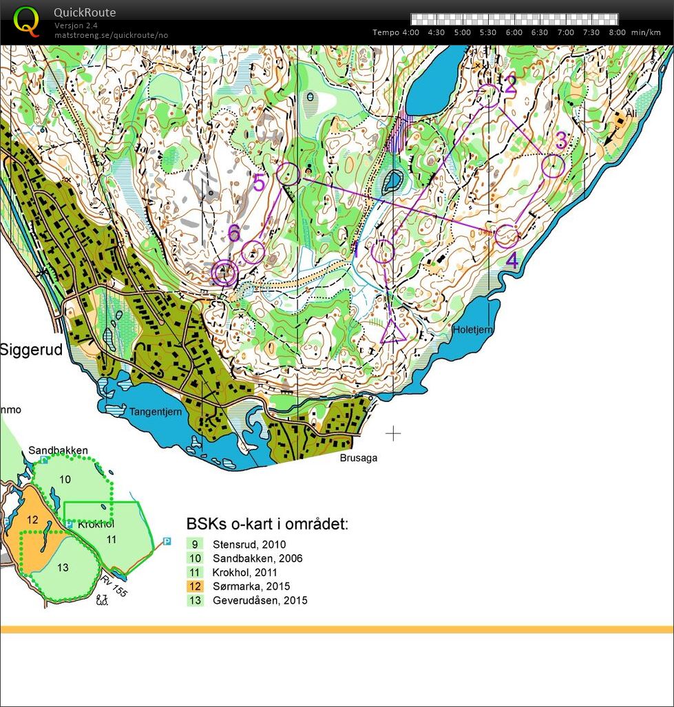 KOS Stafettøkt drag 1 (15-06-2016)