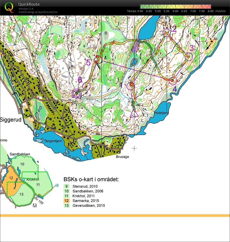 KOS Stafettøkt drag 1 (15-06-2016)