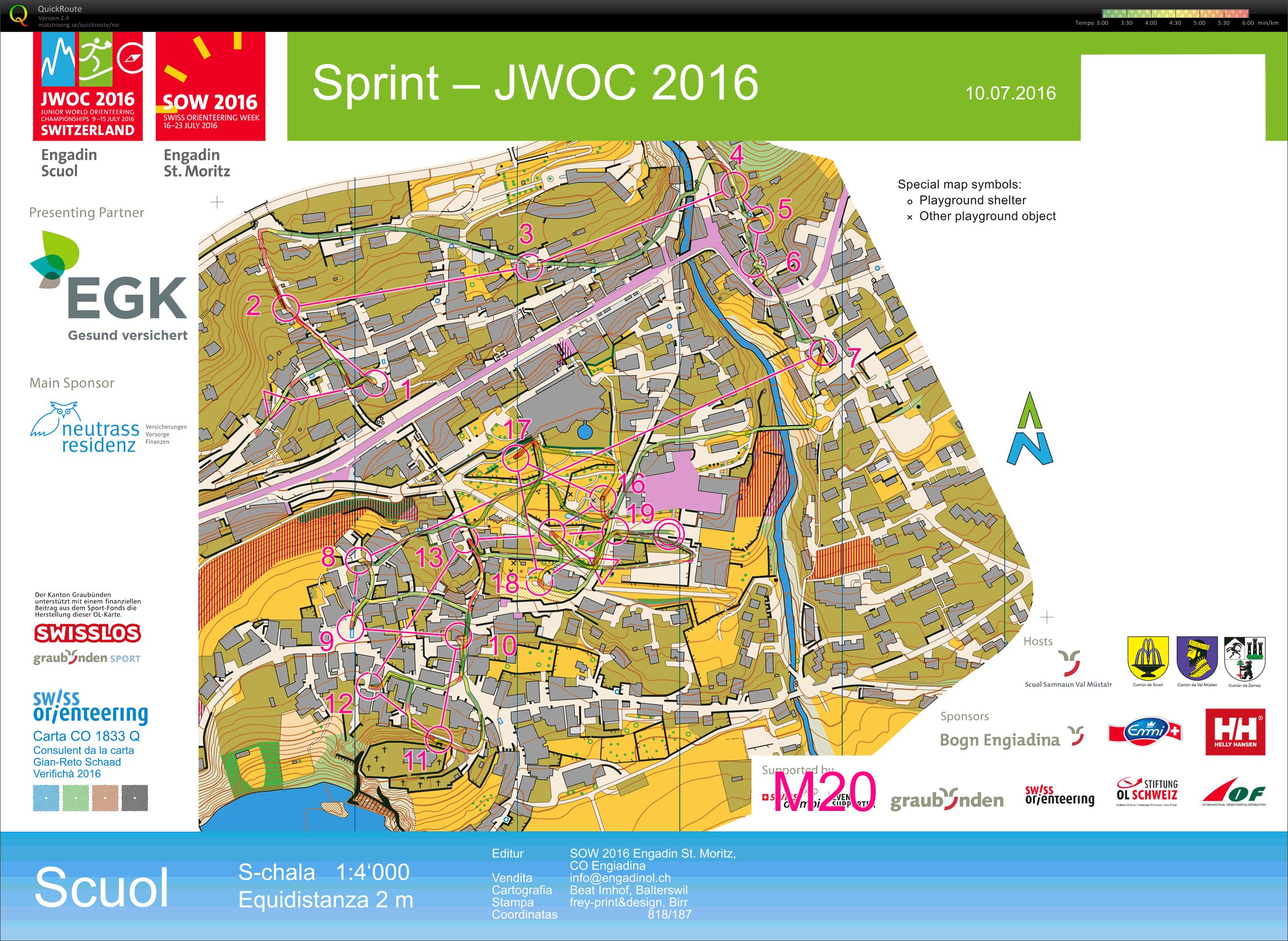 JWOC Sprint (10.07.2016)