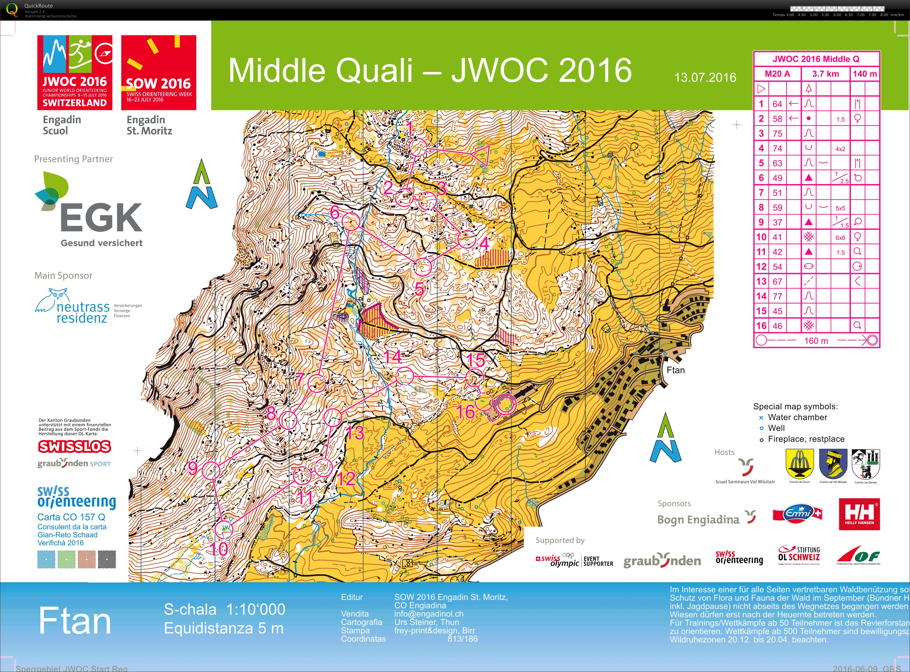 JWOC Middle Qualification (13.07.2016)