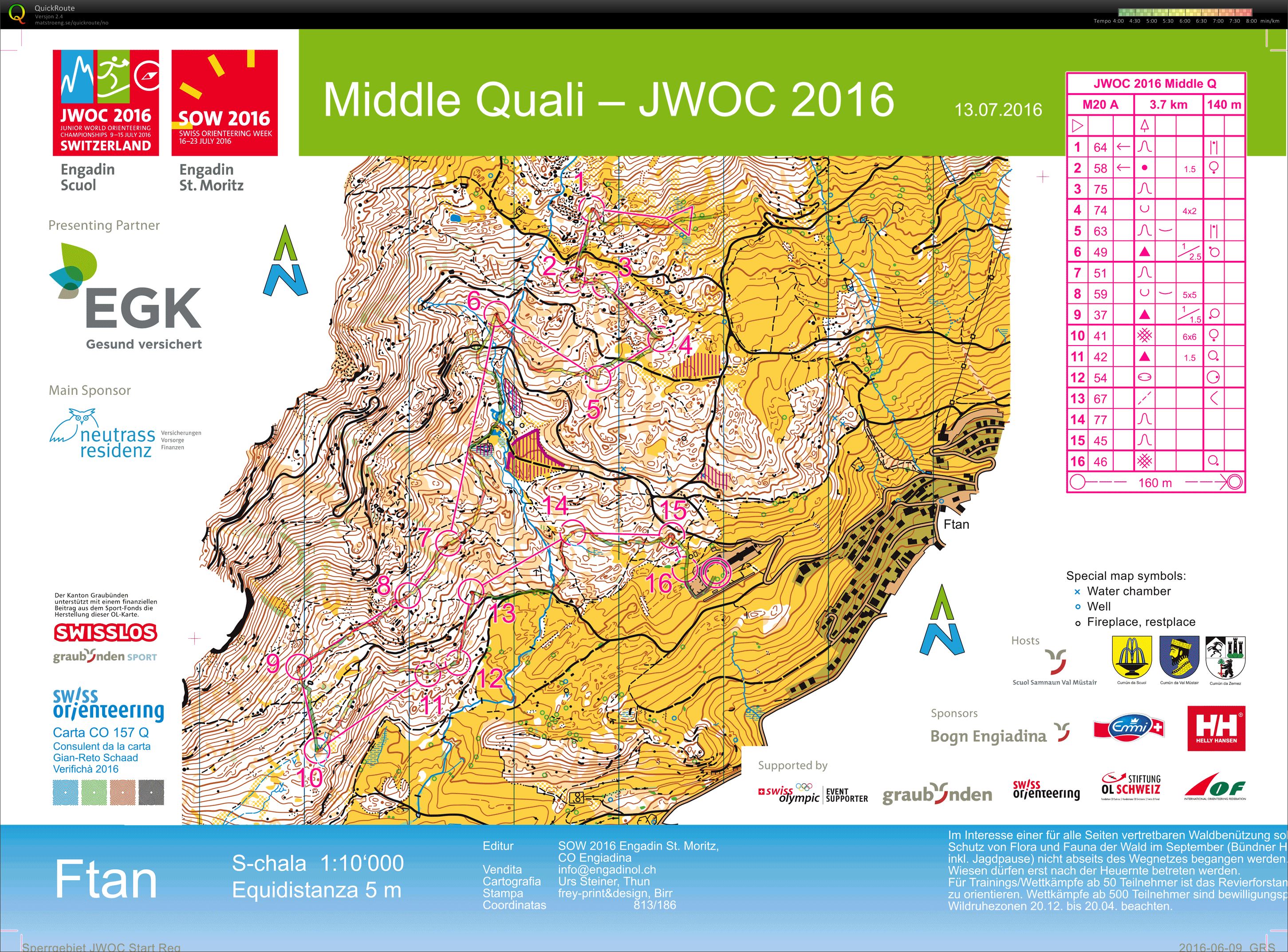 JWOC Middle Qualification (13/07/2016)