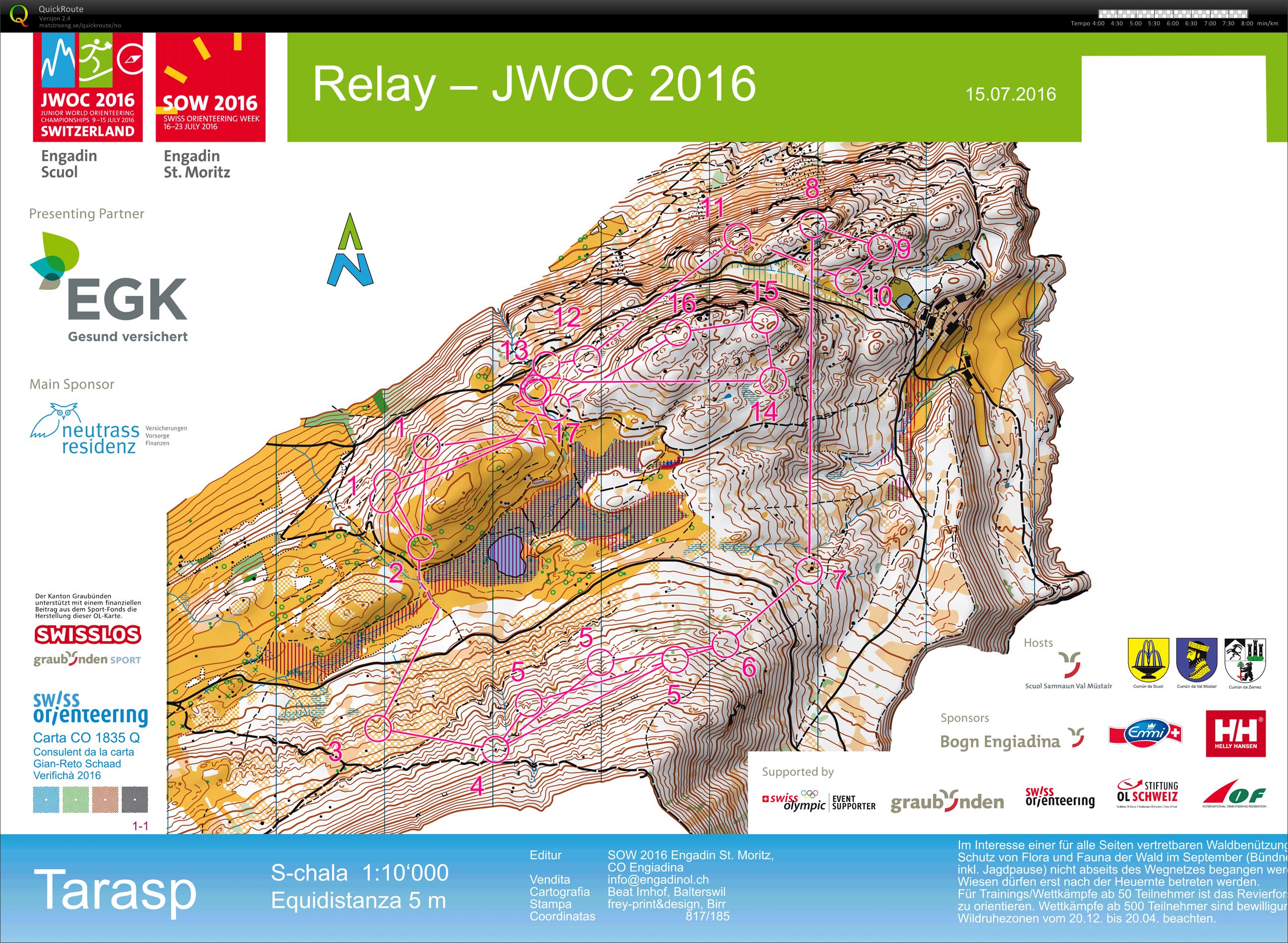 JWOC Relay (15-07-2016)