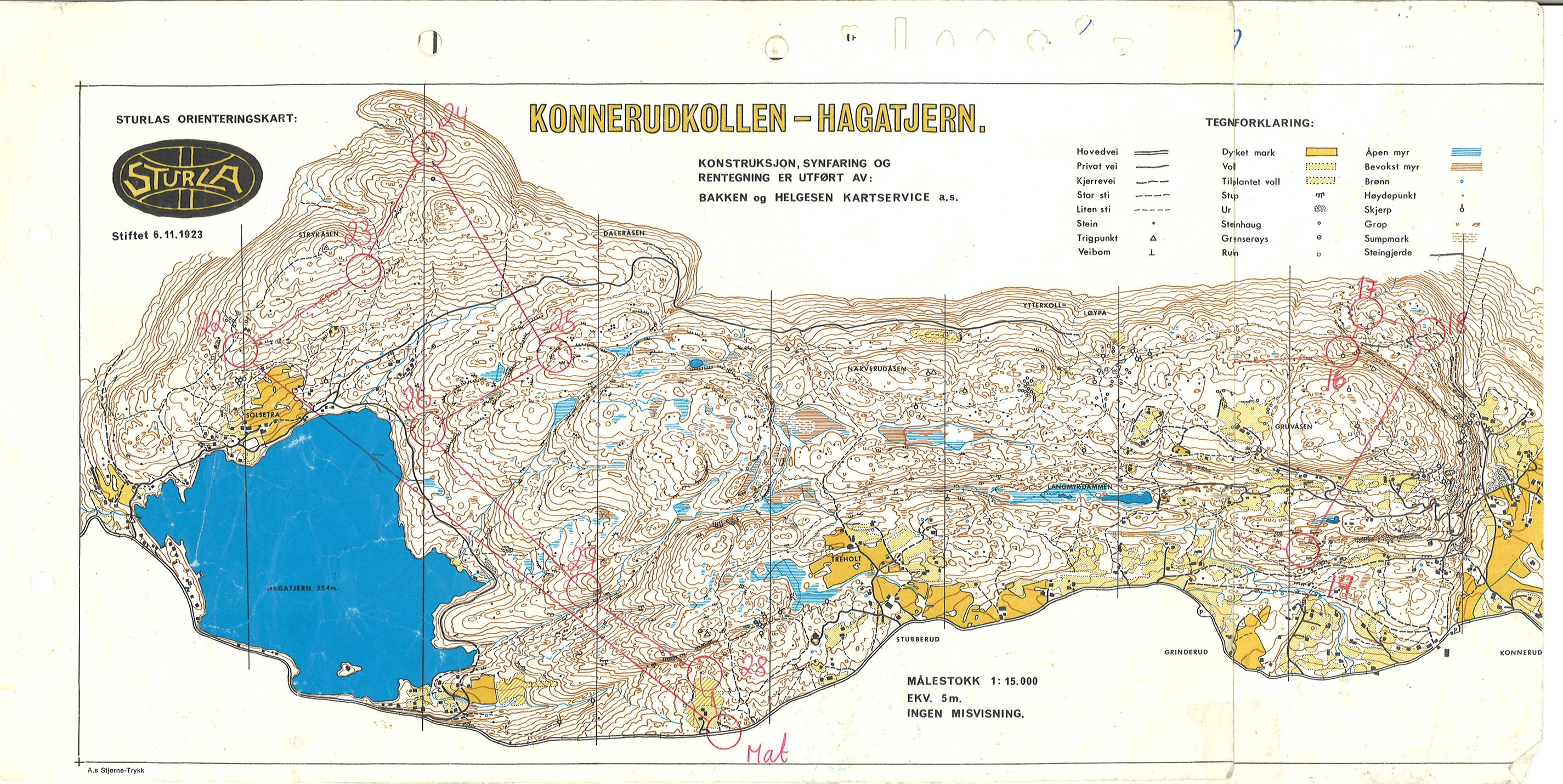 Konnerudkollen-Hagatjern (01-05-1972)