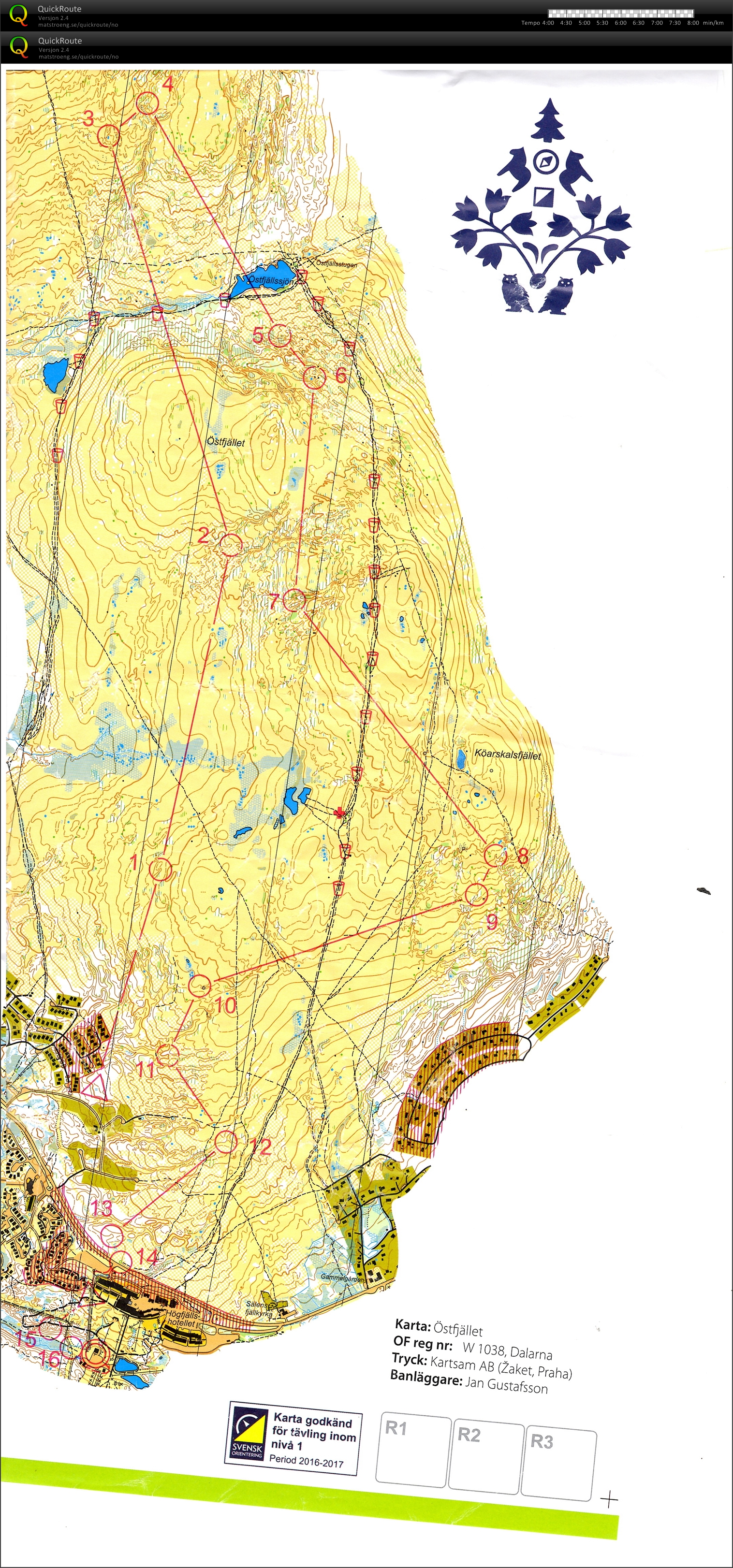 O-ringen Etapp 1 (24/07/2016)