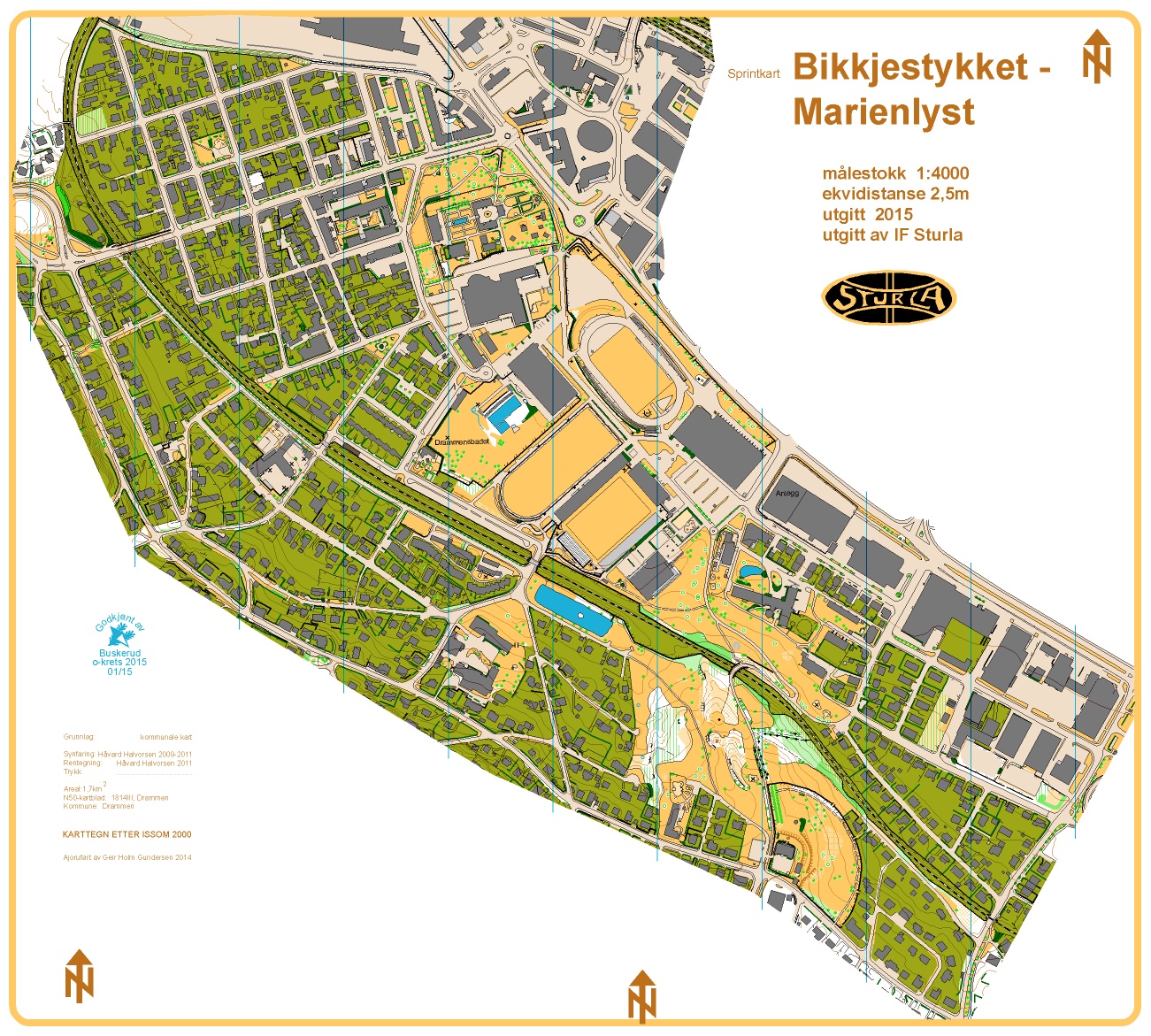 Bikkjestykket-Marienlyst (01/05/2015)