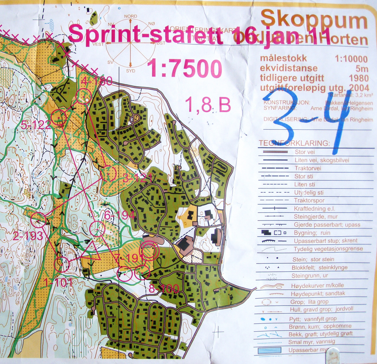 Hovedløp-sprintstafett H40 (2011-01-16)