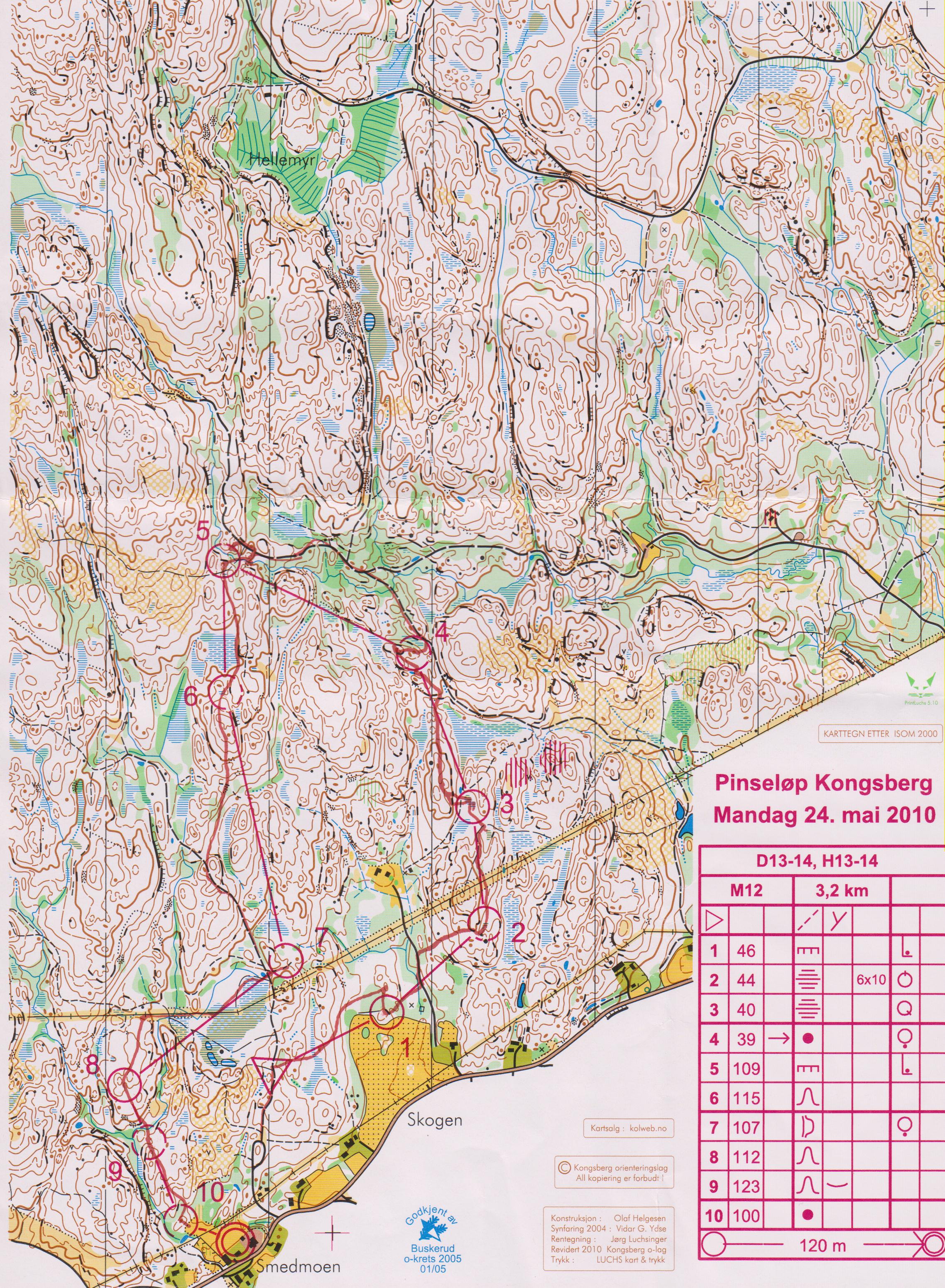 Pinseløpet dag 3 (2010-05-24)