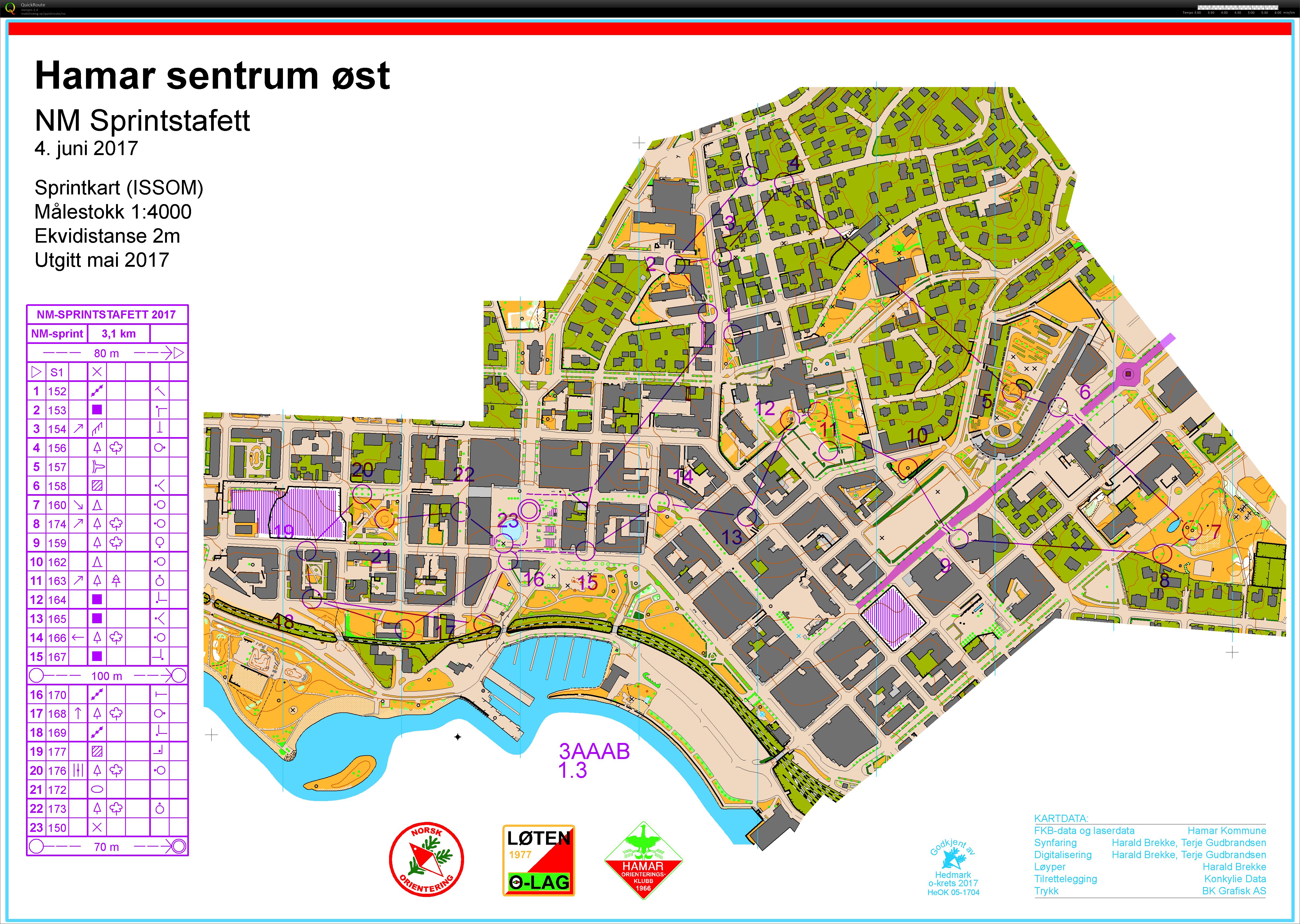 NM sprintstafett (04.06.2017)