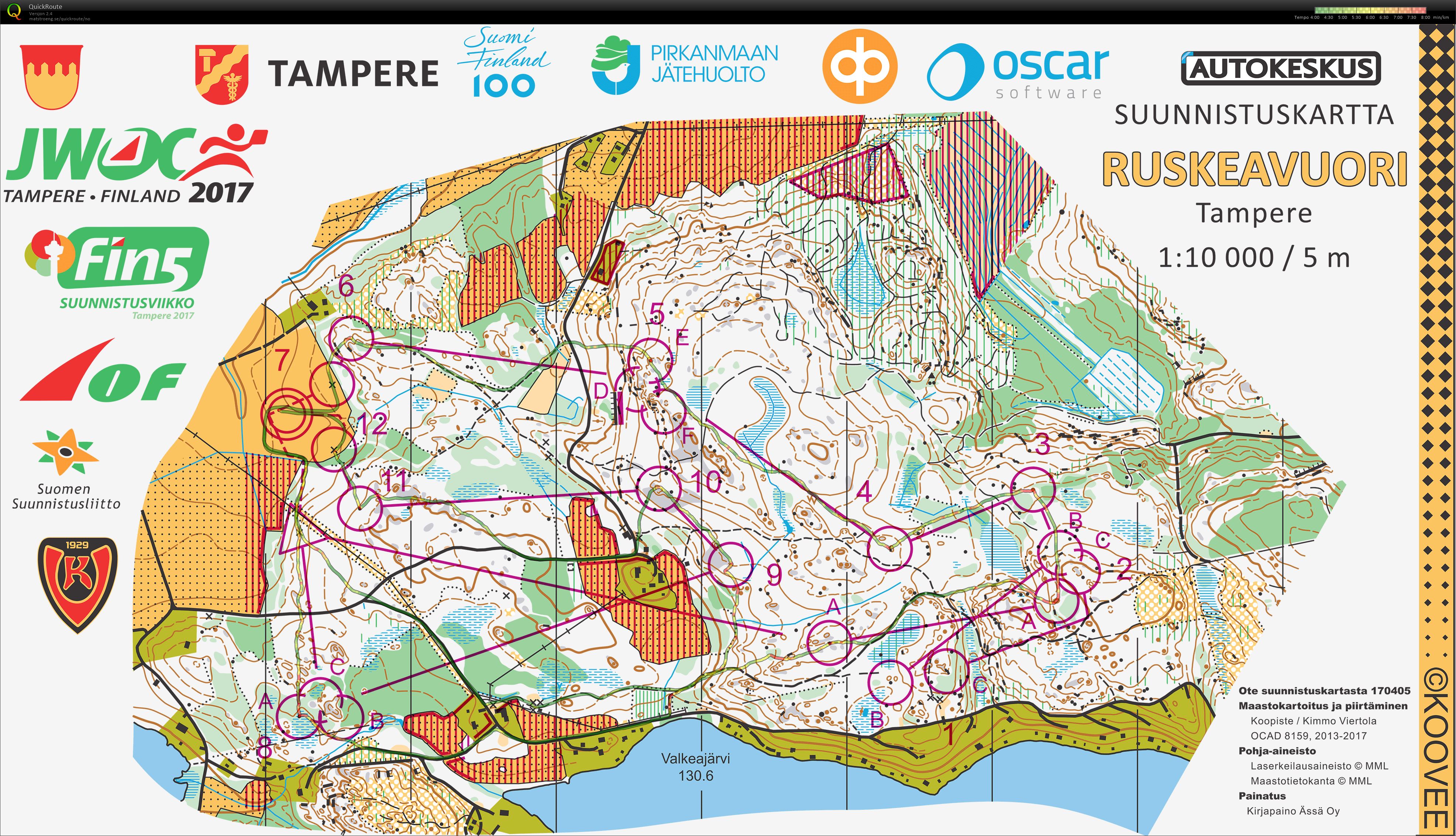 JWOC Relay (15-07-2017)