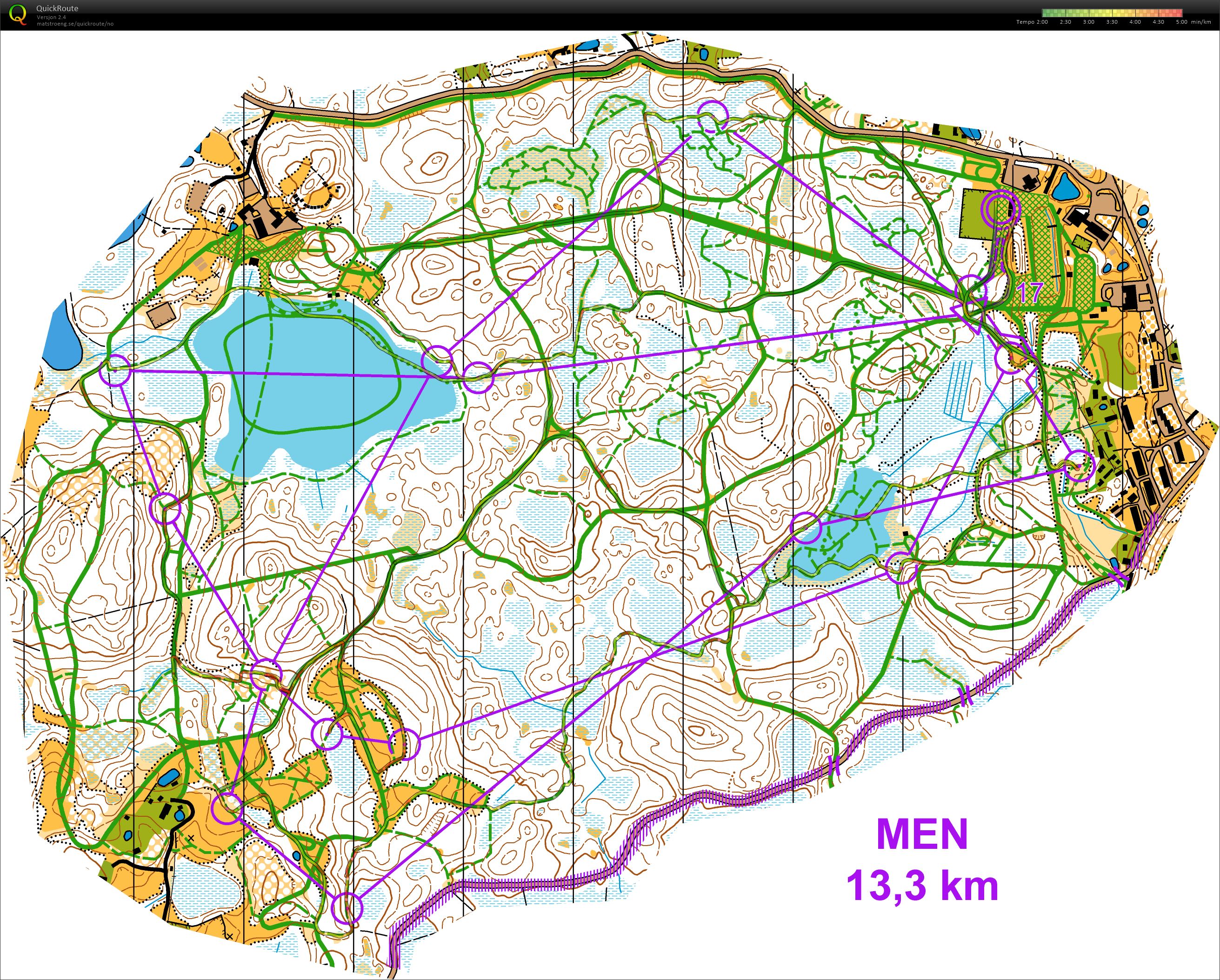 World University Ski Orienteering Championships Middle (mass start) (25/02/2018)