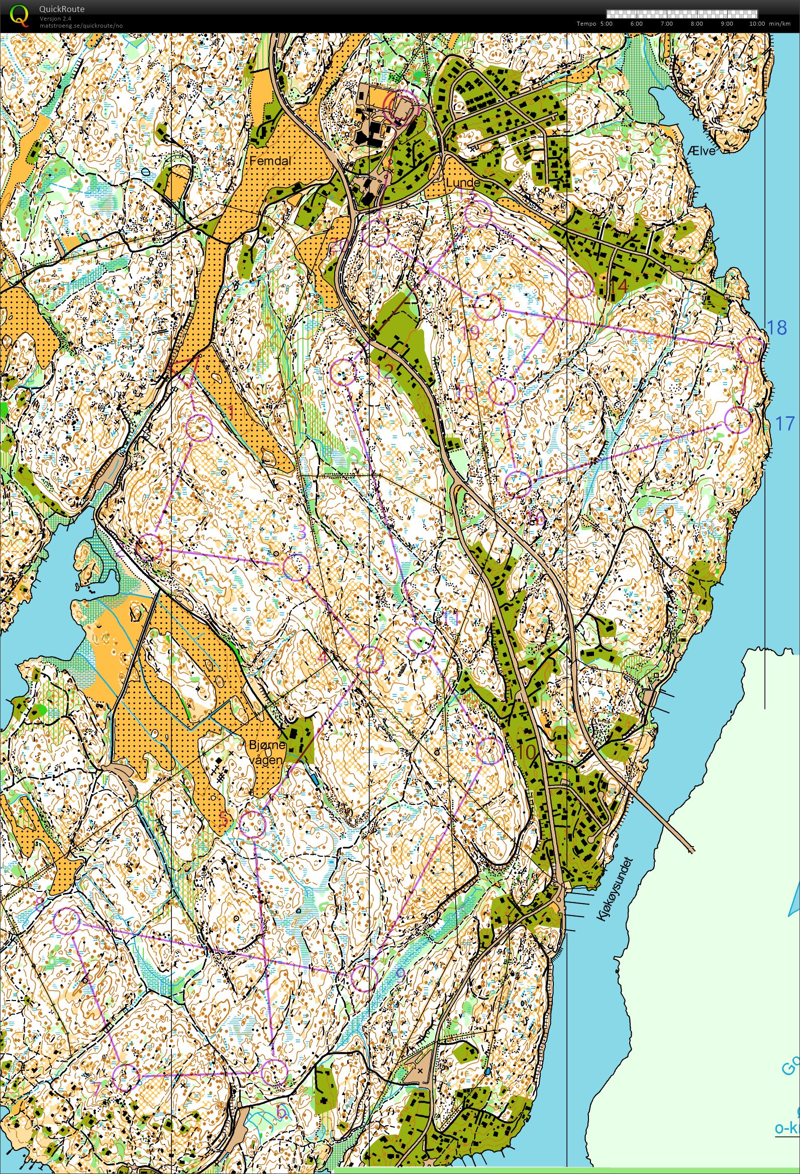 Semilangstrekk Kråkerøy (13.04.2018)