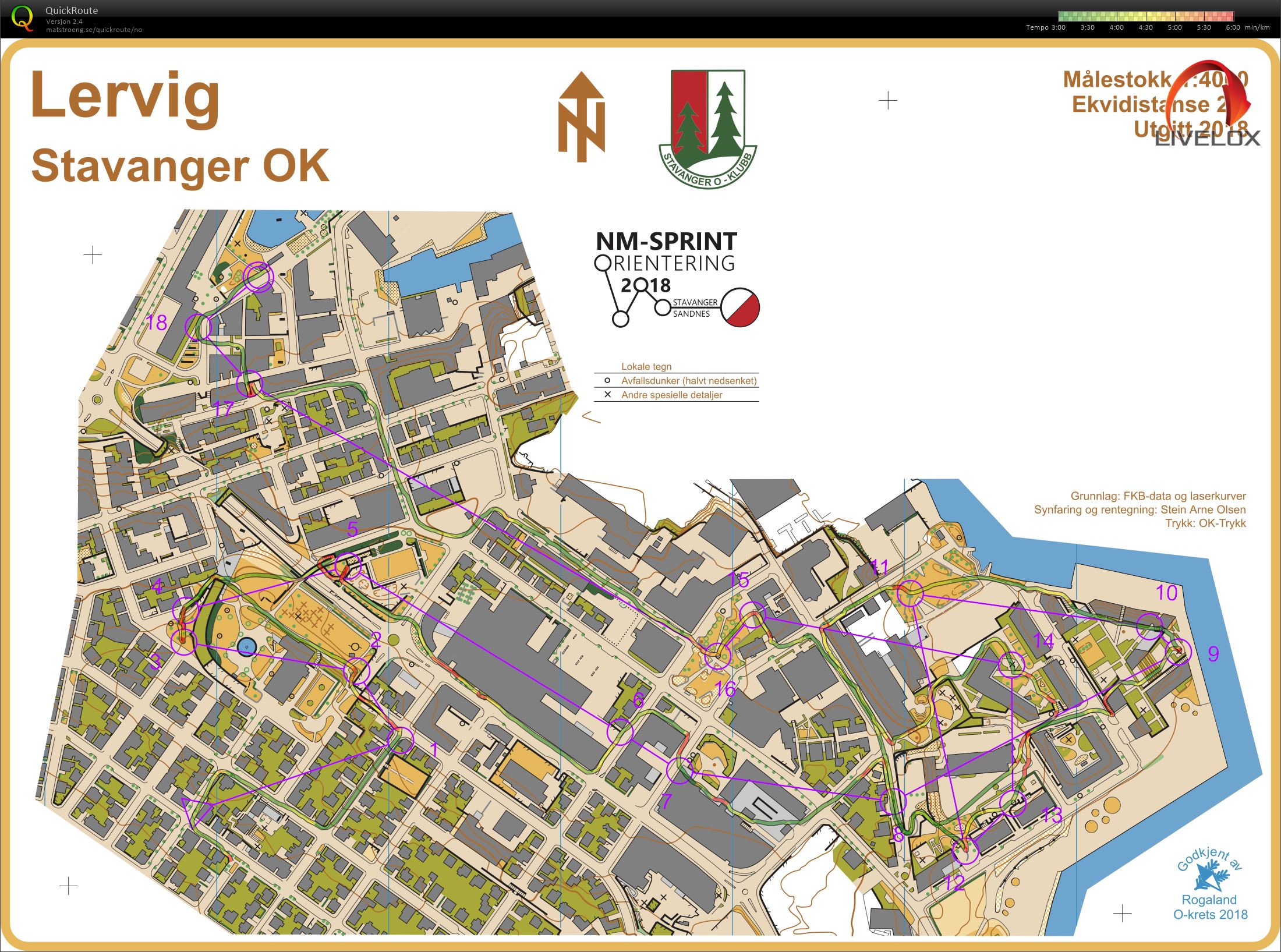 NM sprint kvalifisering (26.05.2018)