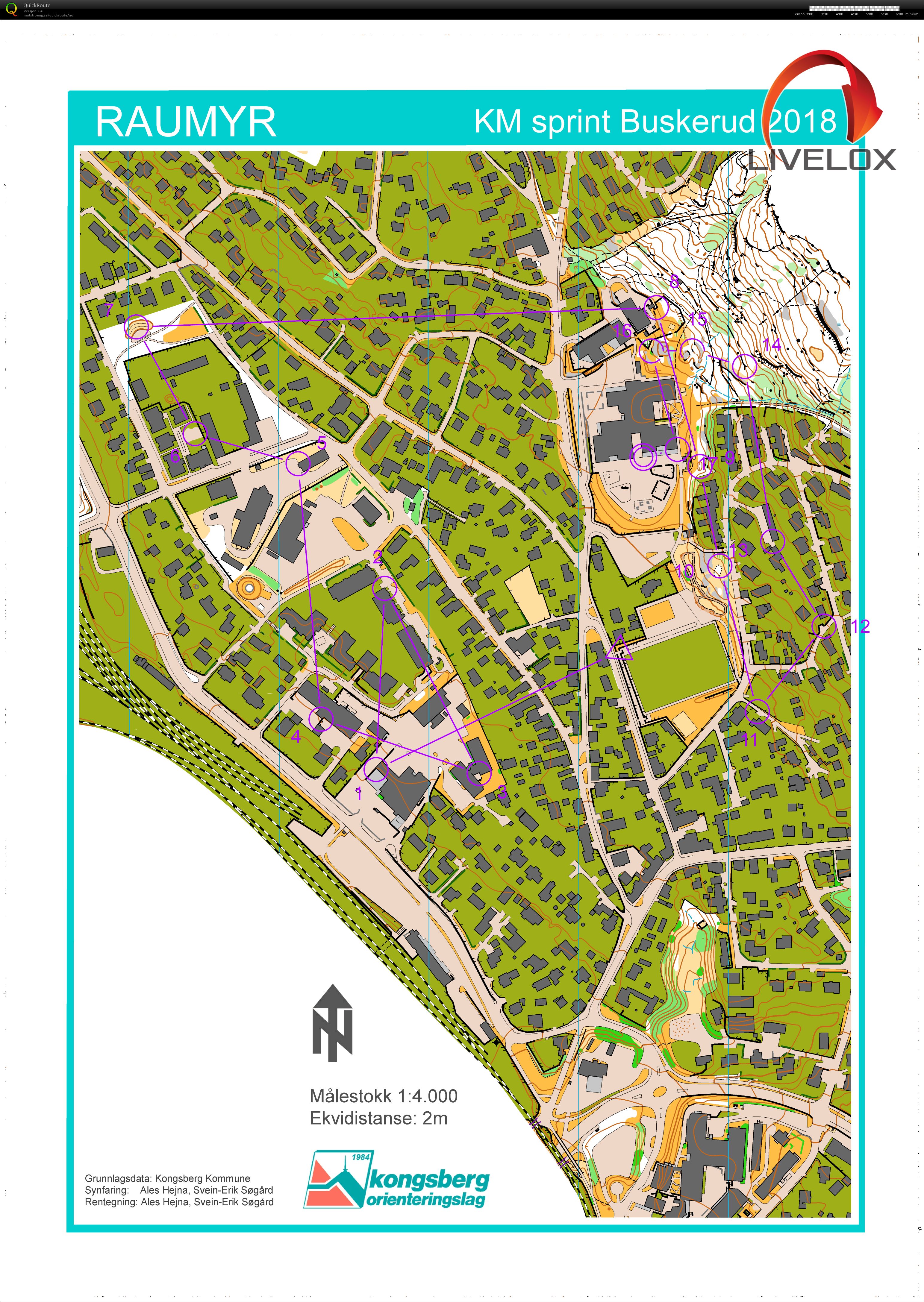 KM sprint Buskerud (01/05/2018)