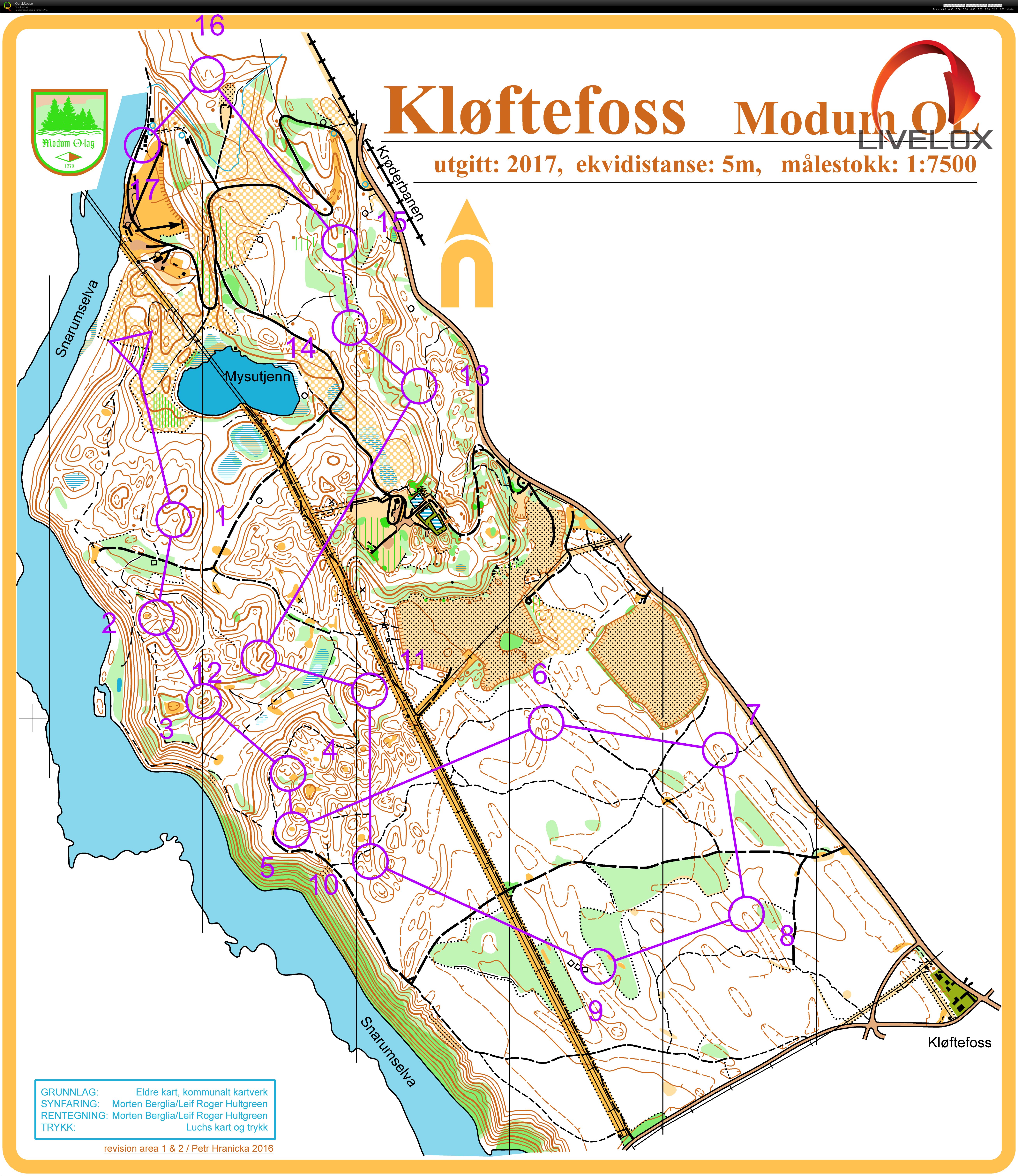 Kløftefossløpet (06/05/2018)