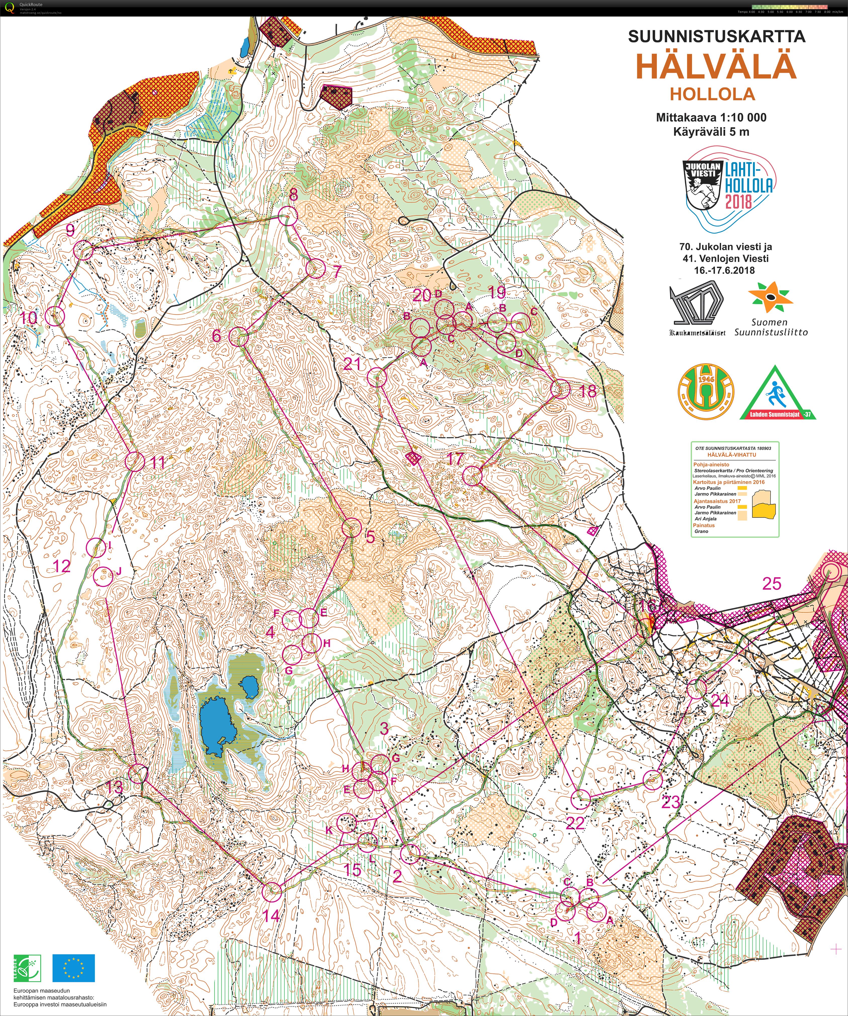 Jukola 7. etappe (17/06/2018)