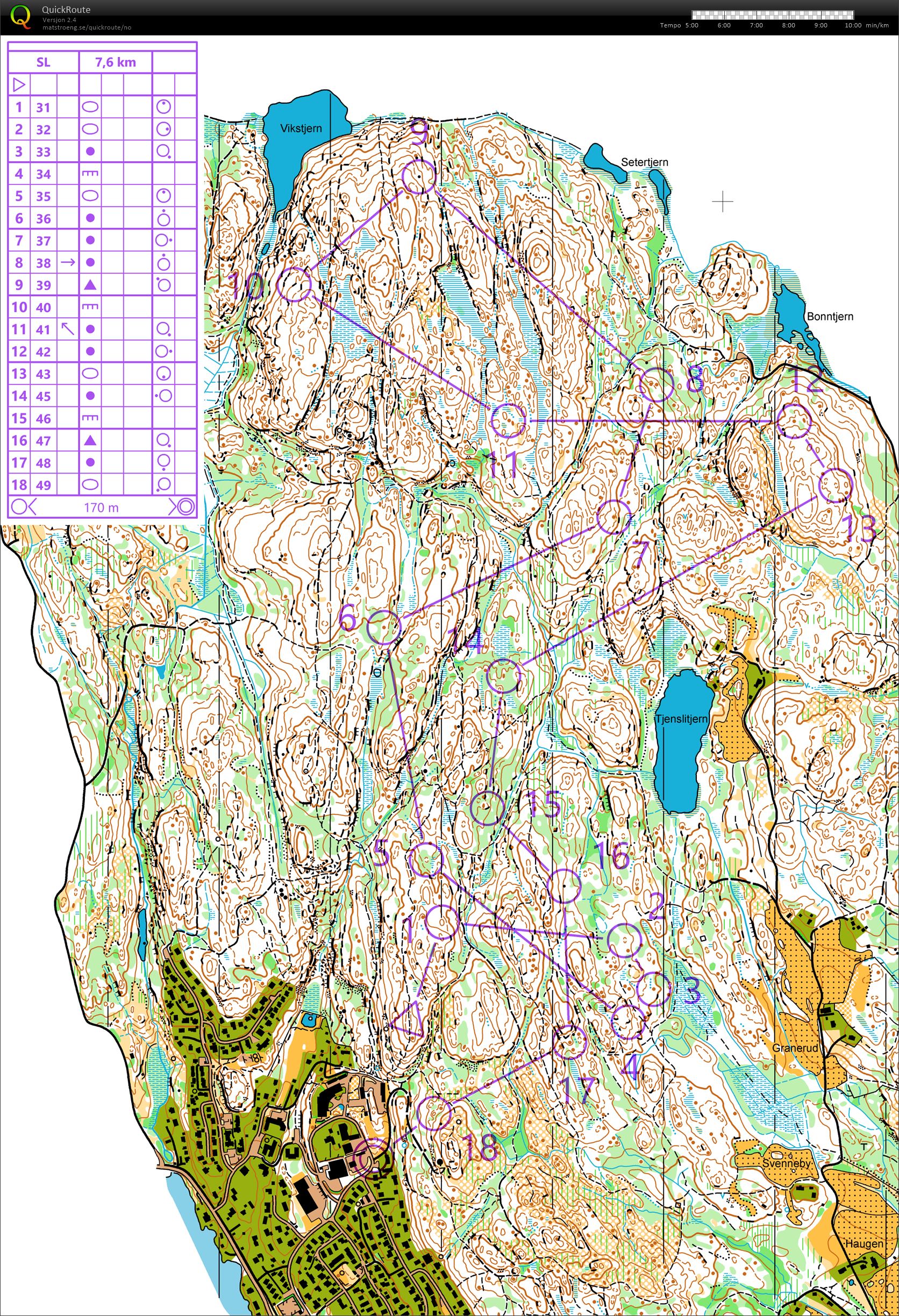 O-tek Bjerkeskogen (23-05-2019)