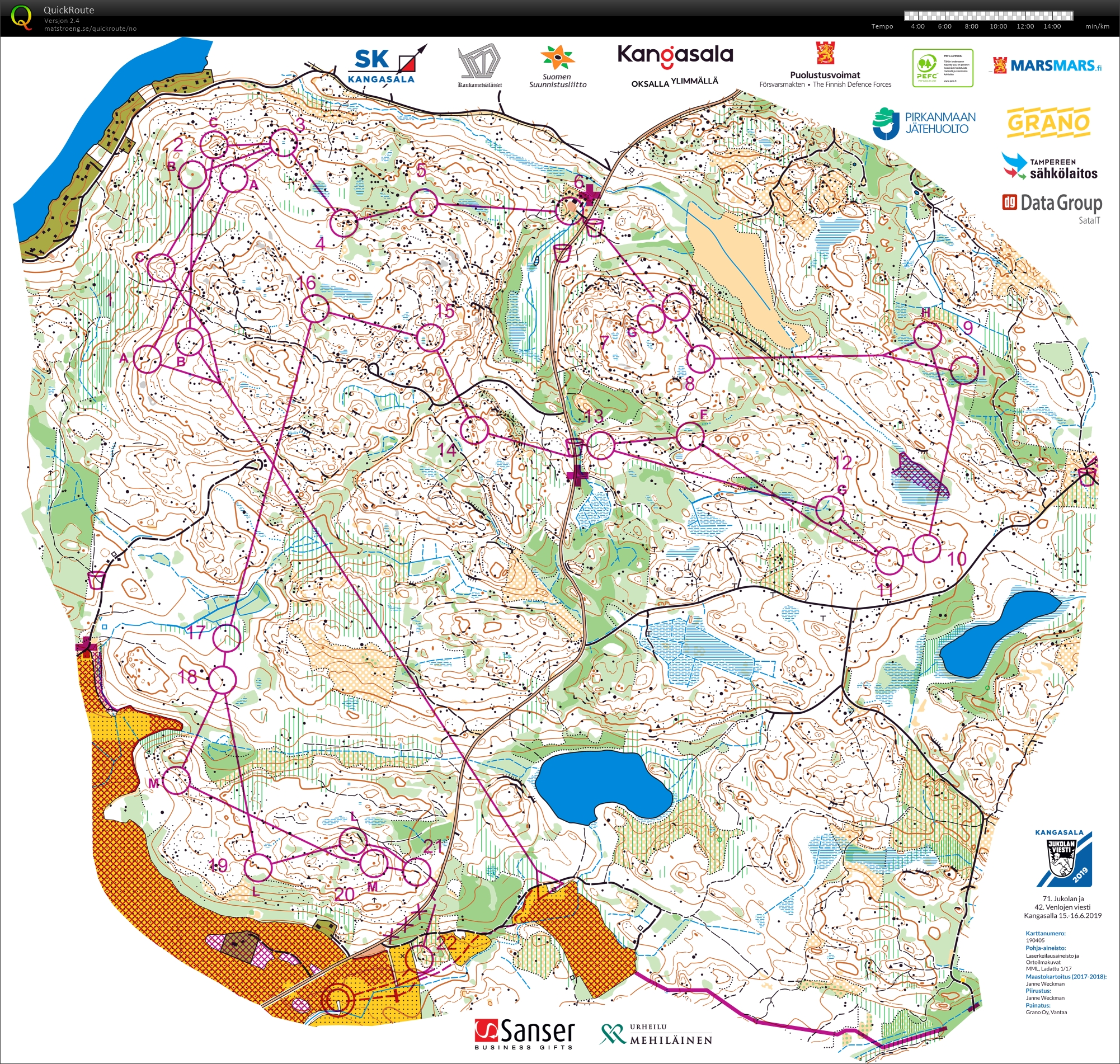 Jukola 2. etappe (2019-06-16)