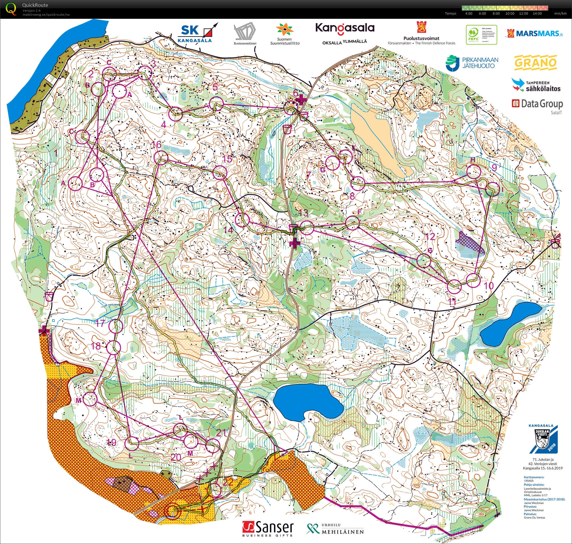 Jukola 2. etappe (2019-06-16)