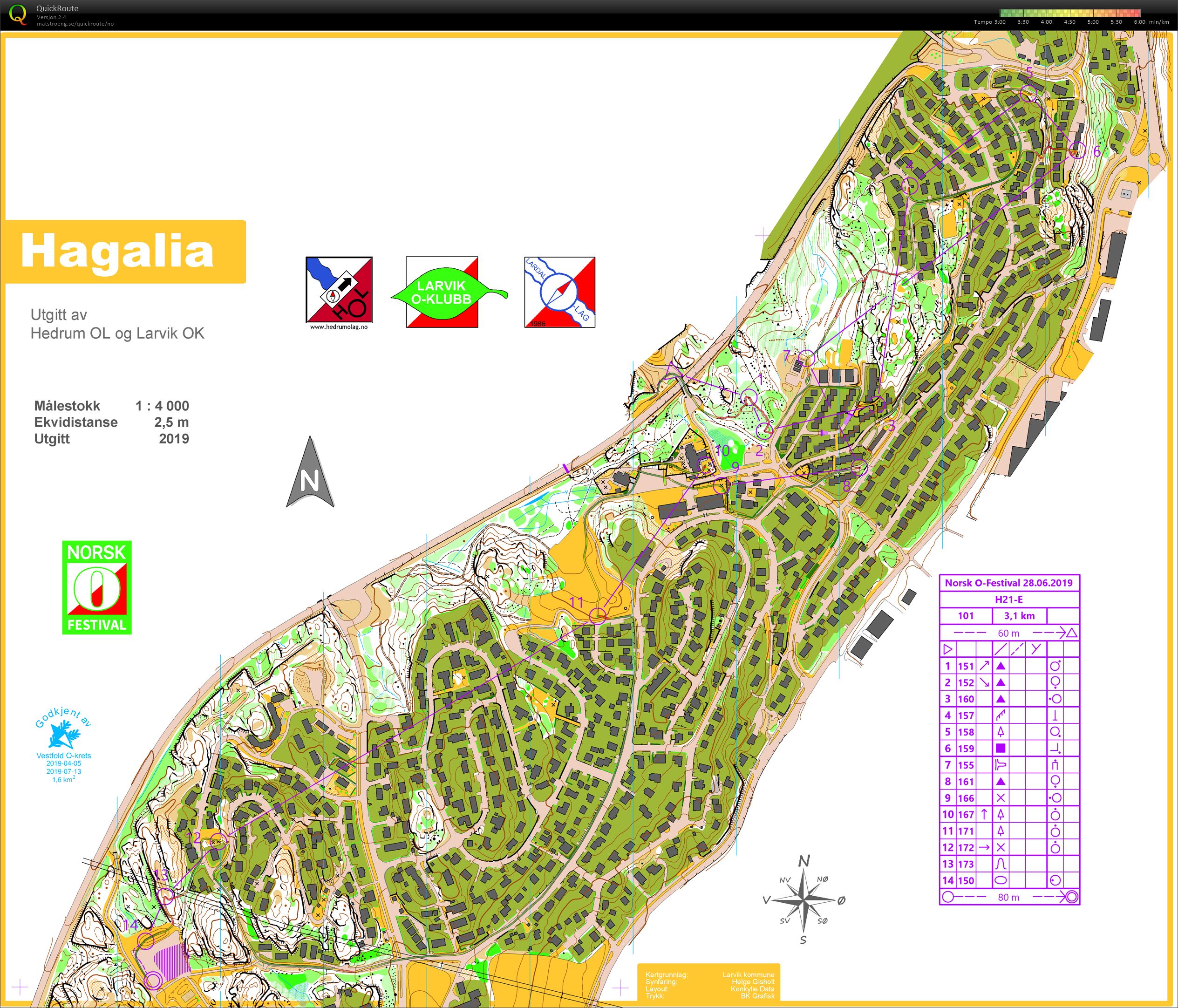 O-festivalen sprint (28.06.2019)