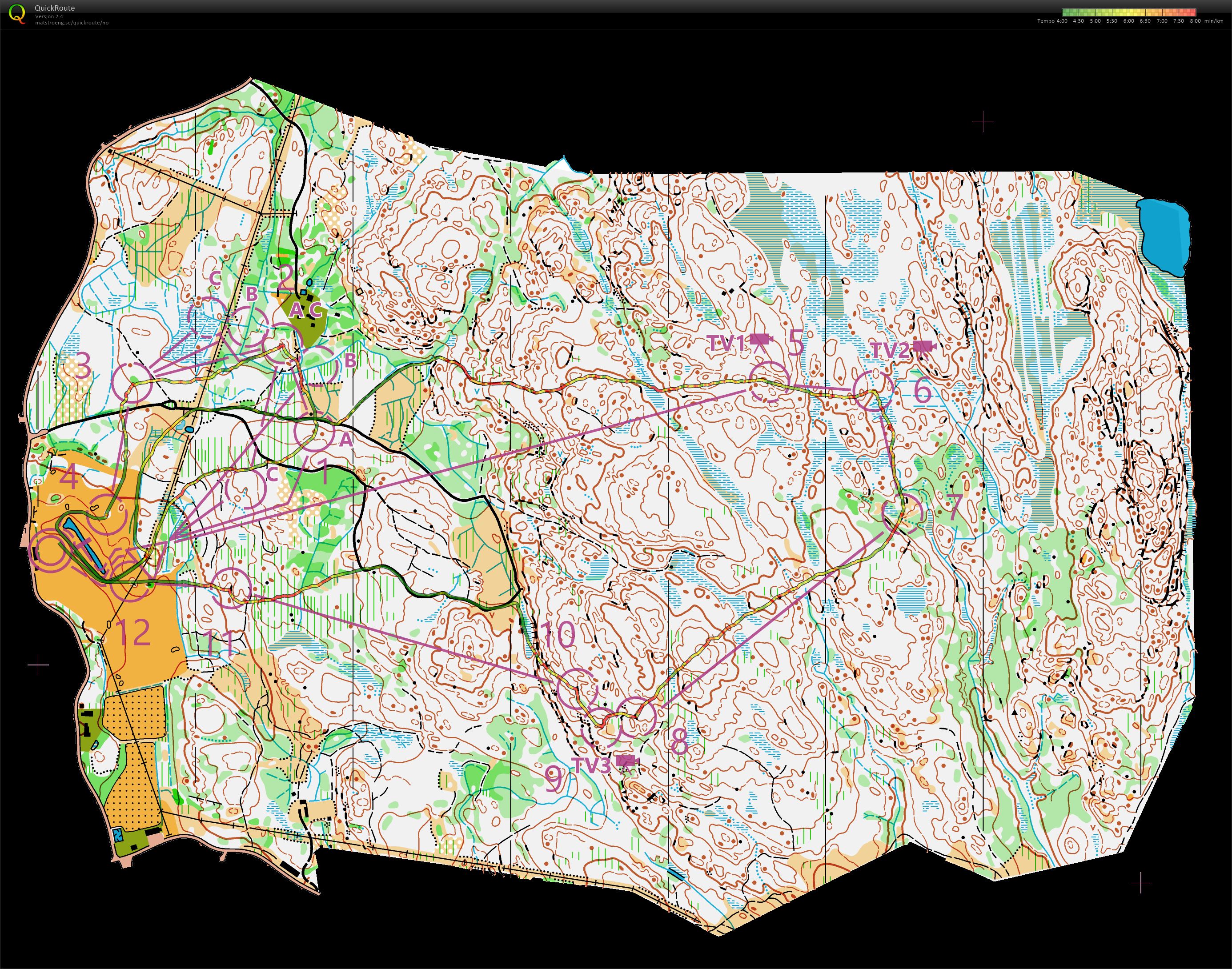 WOC Relay - Women leg 3 (Prerunner) (17.08.2019)