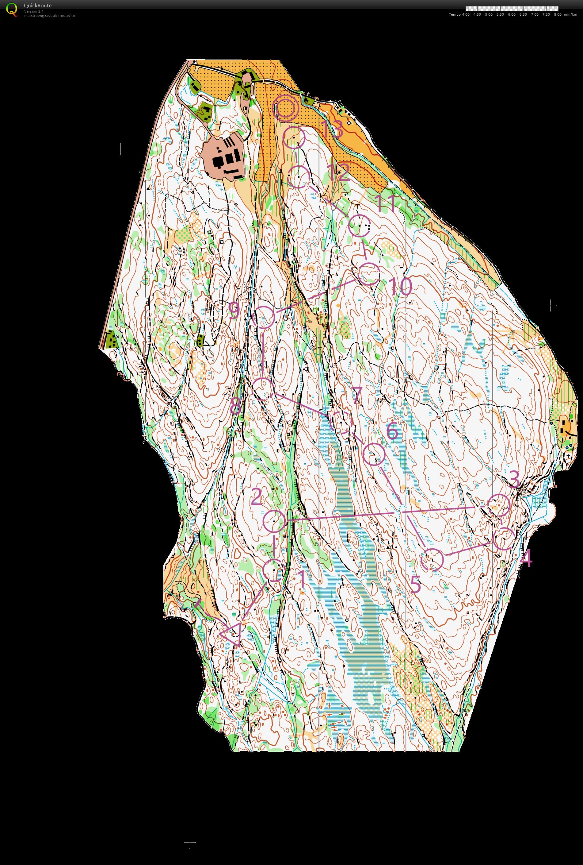 WOC Middle Q - Women 1 (prerunner) (13-08-2019)