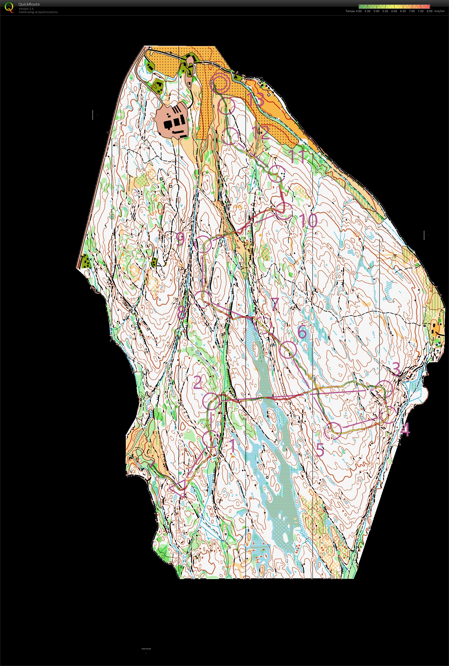 WOC Middle Q - Women 1 (prerunner) (2019-08-13)