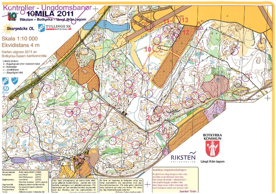 Tiomila Ungdomsstafett 2010 (2011-05-01)