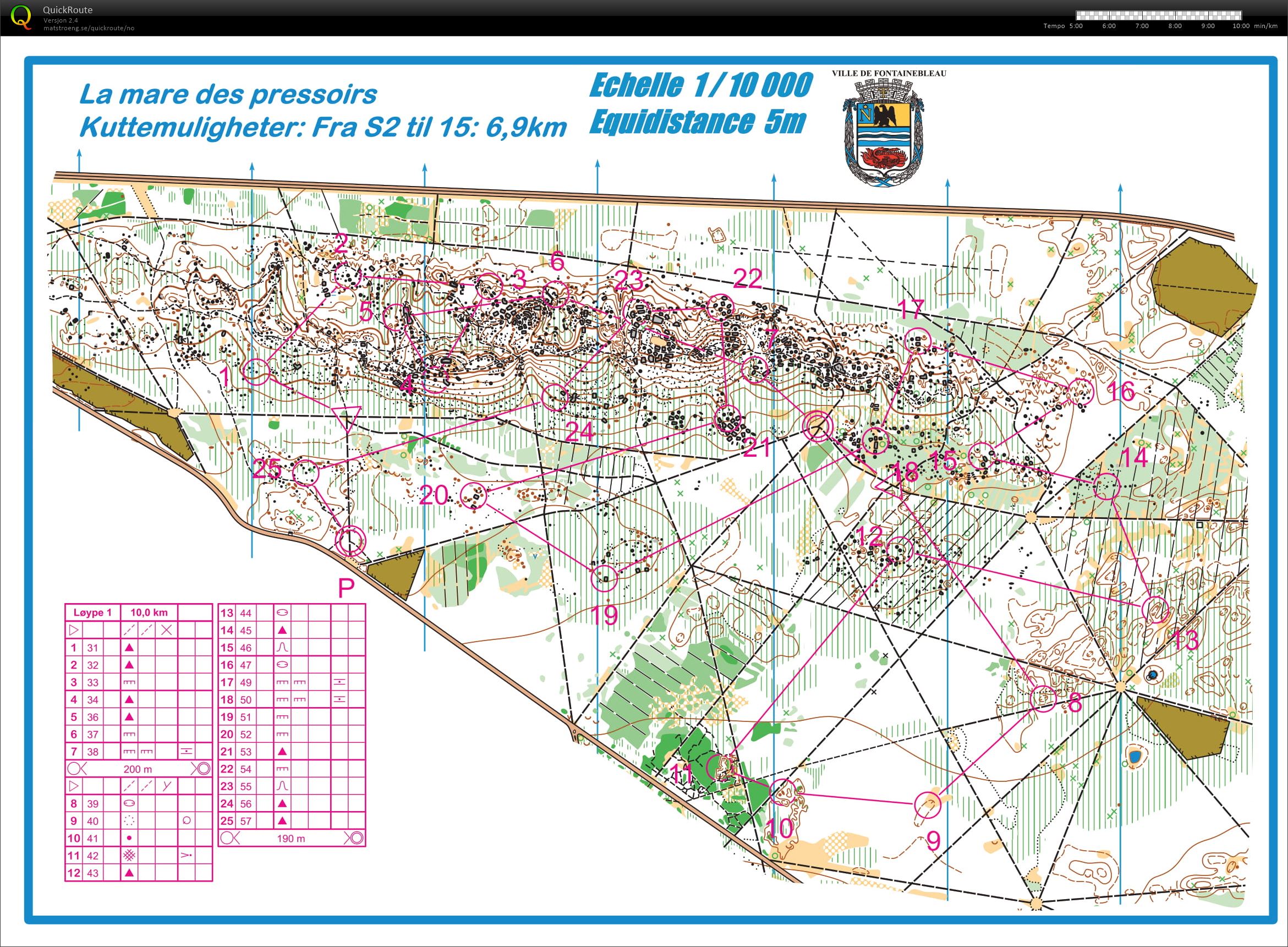 Fontainebleau #4 - Løype med microsprint (29/02/2020)