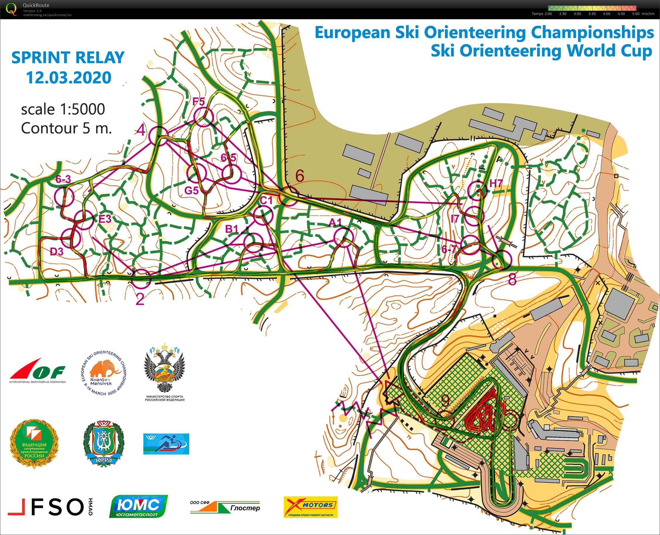 ESOC Sprint Relay (12.03.2020)